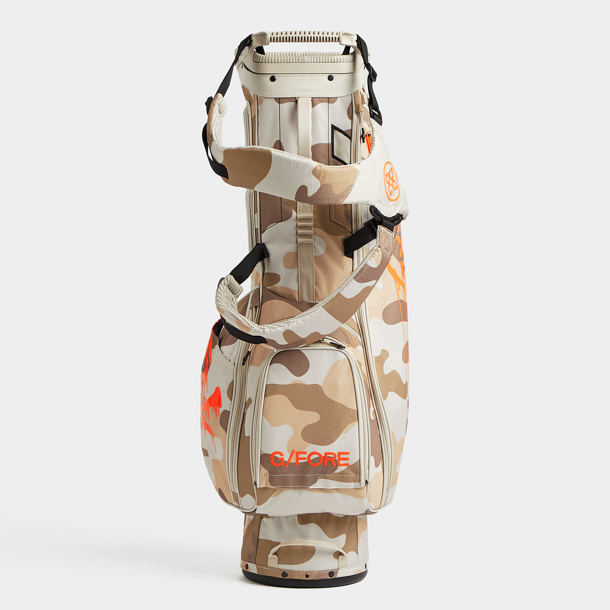 EXPLODED CAMO LIGHTWEIGHT CARRY GOLF BAG G/FORE
