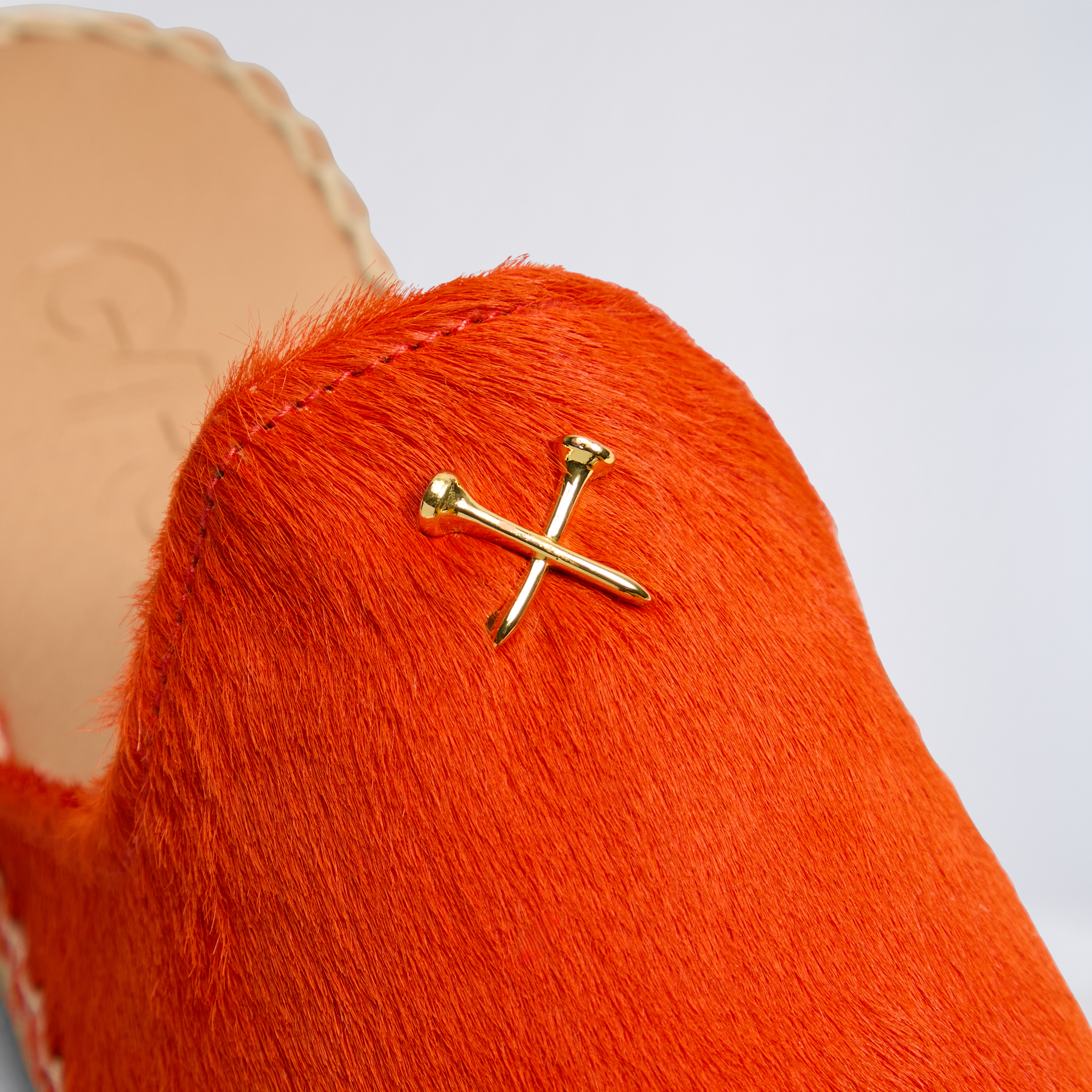 Hanks Brand ? Alpargatas Max Naranja Boat Shoe Espadrille ? Orange Suede ? 42 WOMEN main image 2