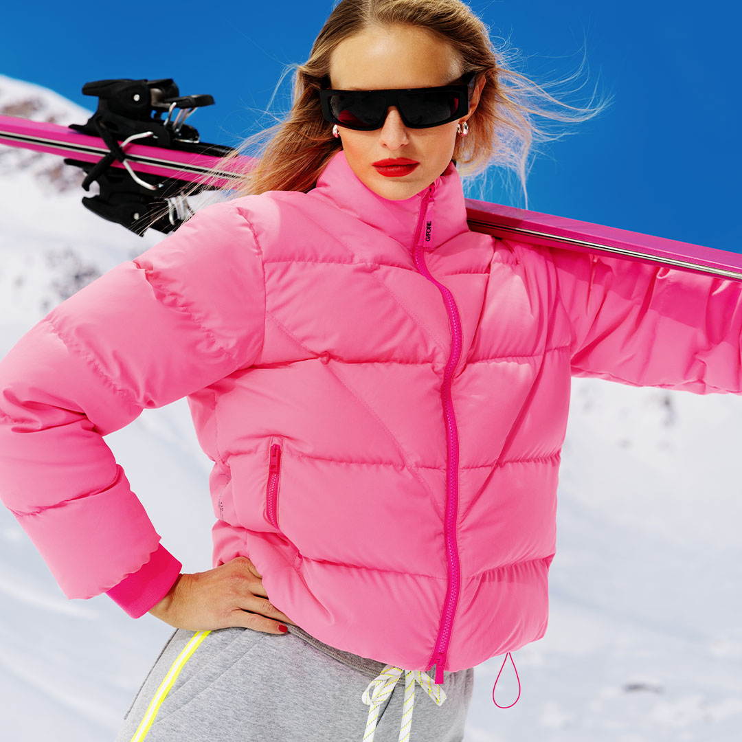 G/FORE ジーフォア　ハイブリッド　中綿　ダウンジャケット　切替　ピンク　S DOWN-FILLED FEATHERWEIGHT PUFFER JACKET | WOMEN'S JACKETS & VESTS