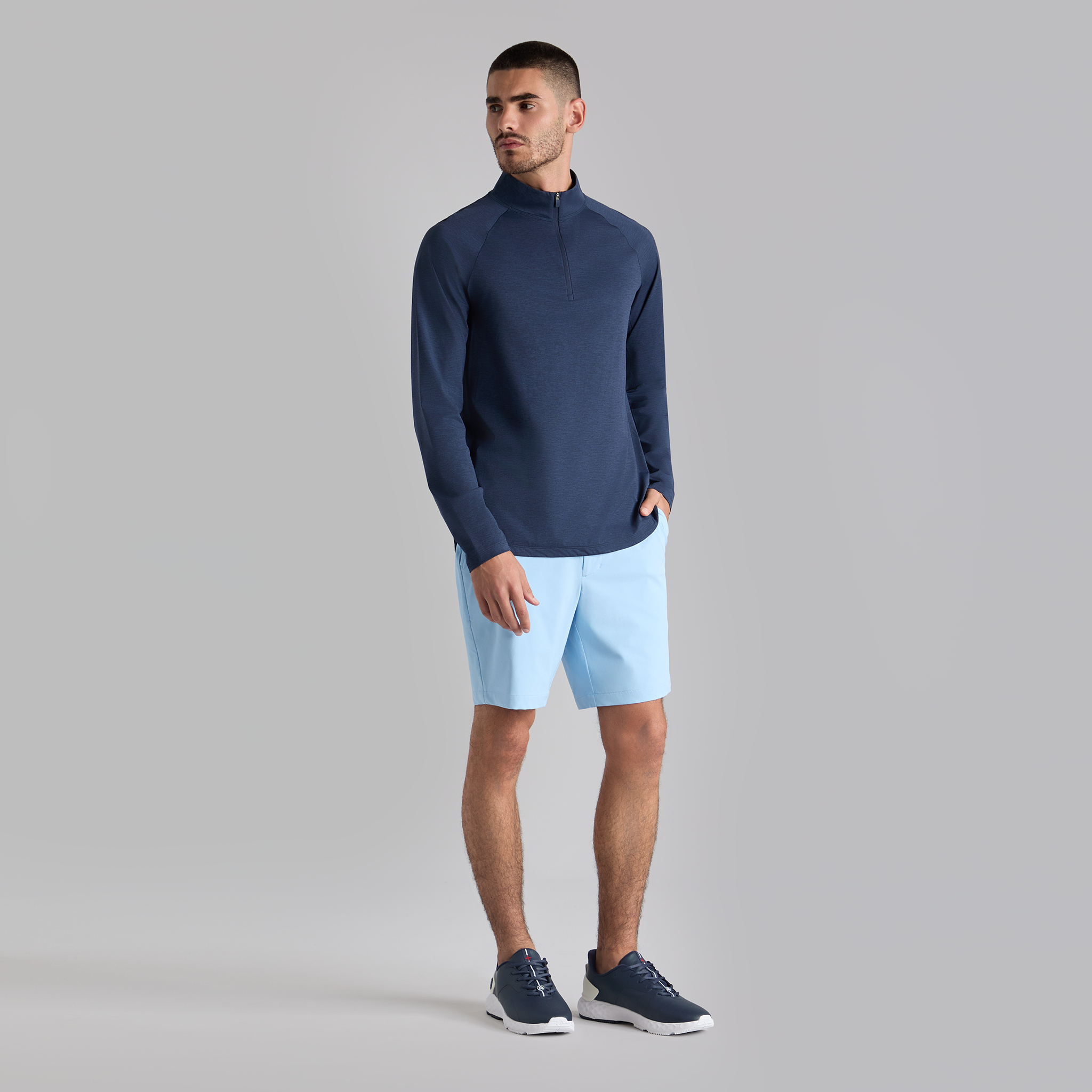 【G FORE】 HALF ZIP KNIT HOODIE(MEN) /追跡付 71oRbxsxW5L._UY1000_.jpg