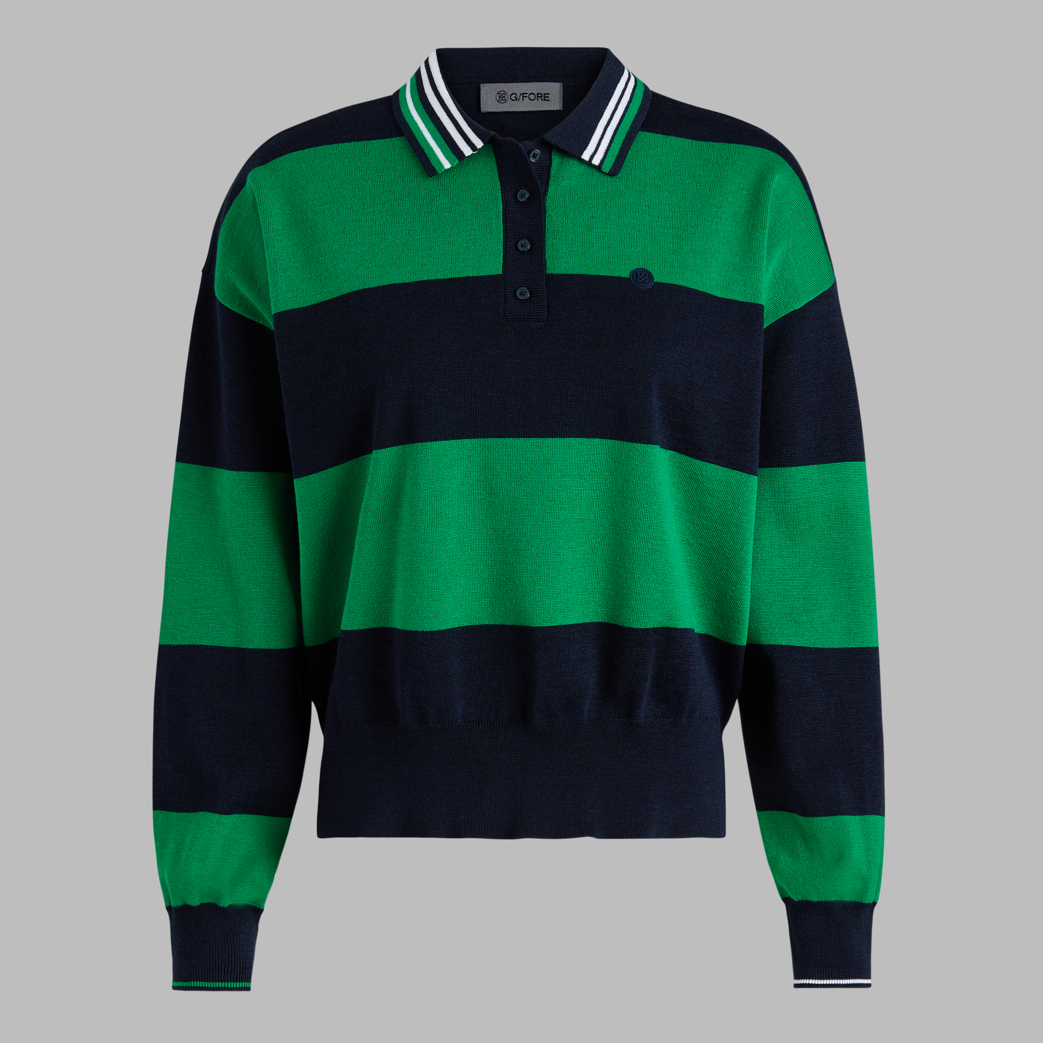 RUGBY MERINO WOOL SWEATER POLO | WOMEN'S TOPS | G/FORE