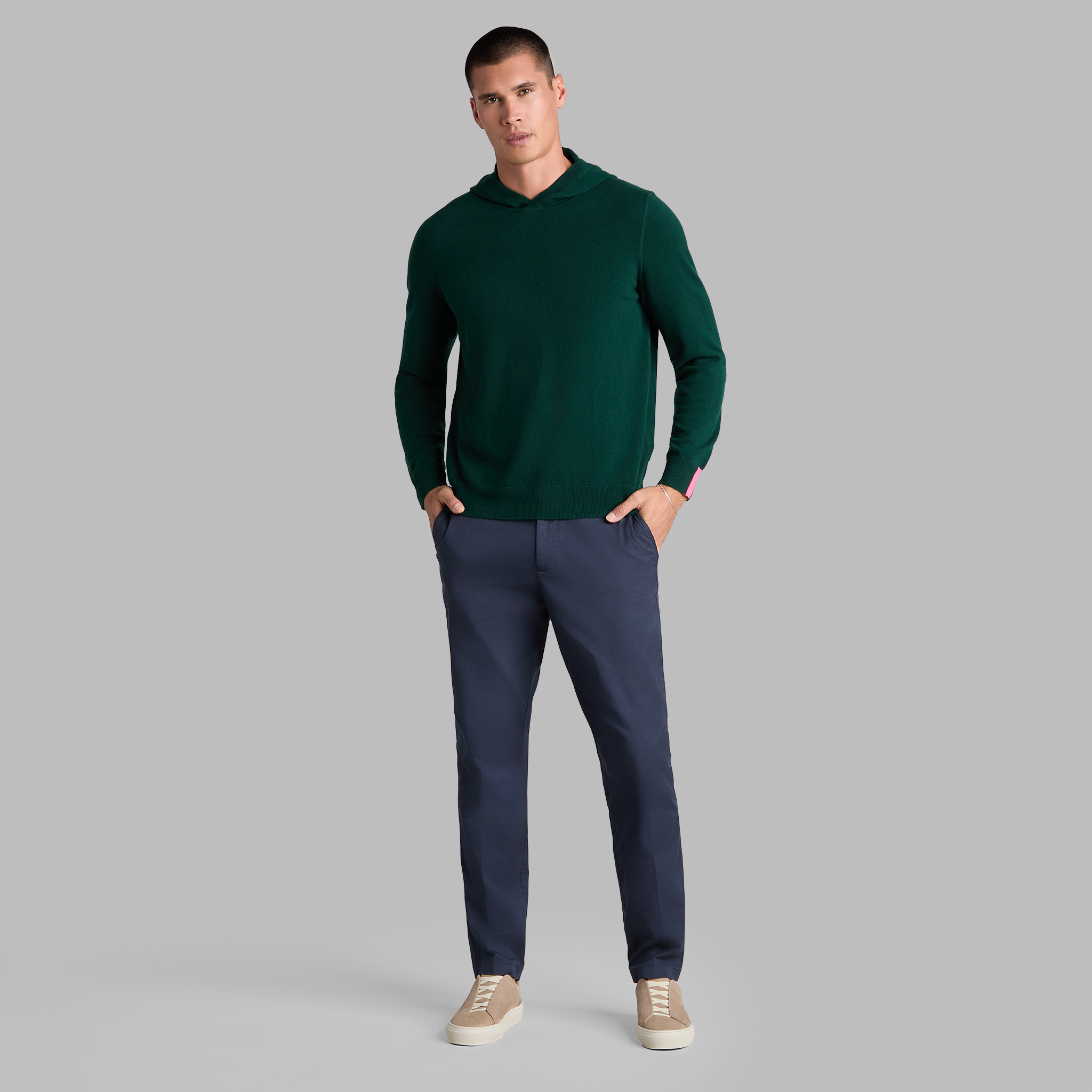 CASHMERE HOODED SWEATER | MEN'S SWEATERS | G/FORE
