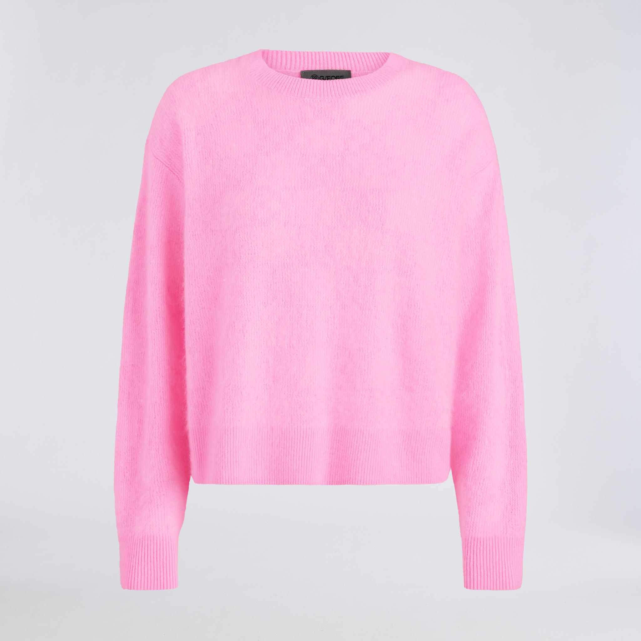POINTELLE G BRUSHED CASHMERE CREWNECK SWEATER | WOMEN'S TOPS | G/FORE