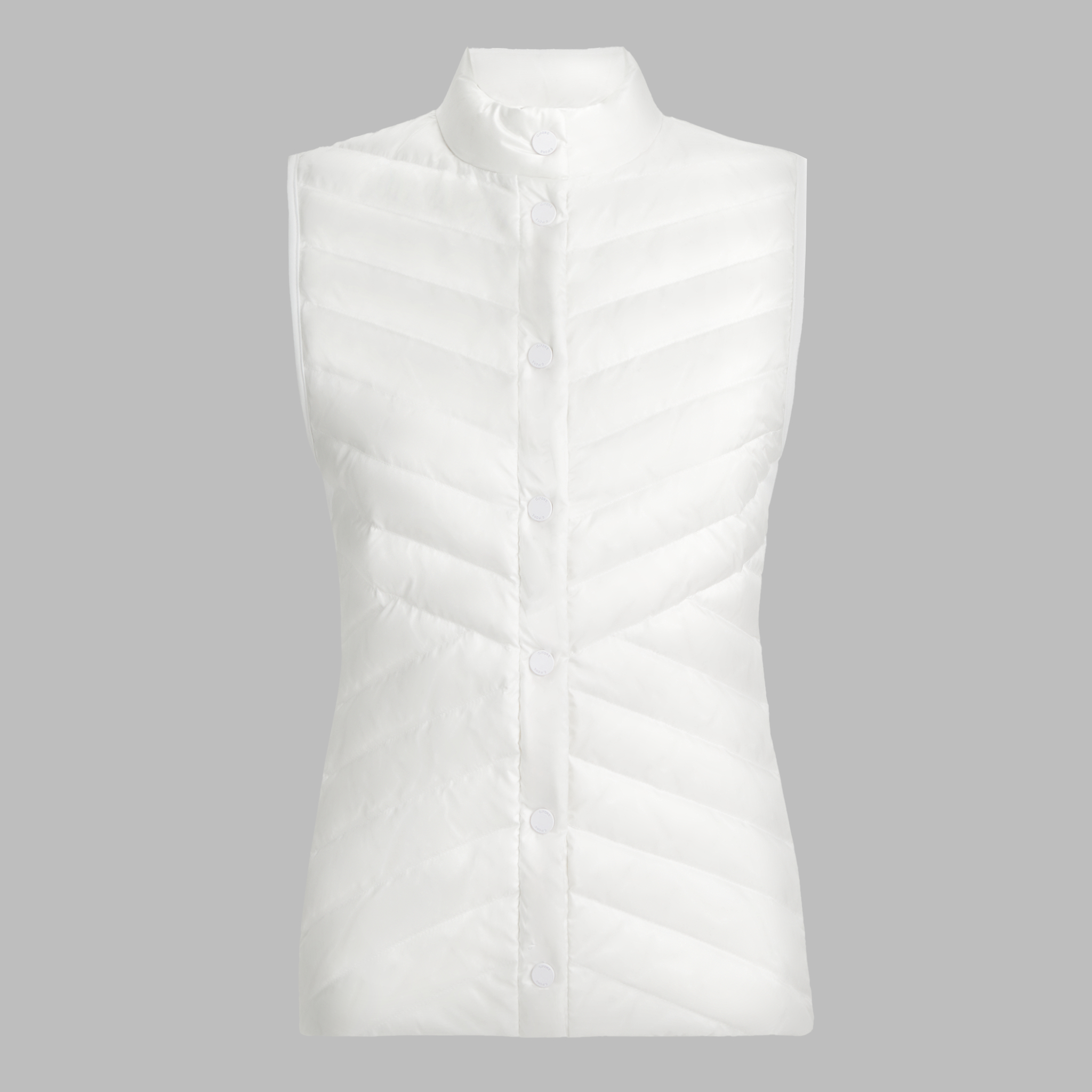 V-DOWN QUILTED STRETCH TECH INTERLOCK VEST | WOMEN'S JACKETS AND