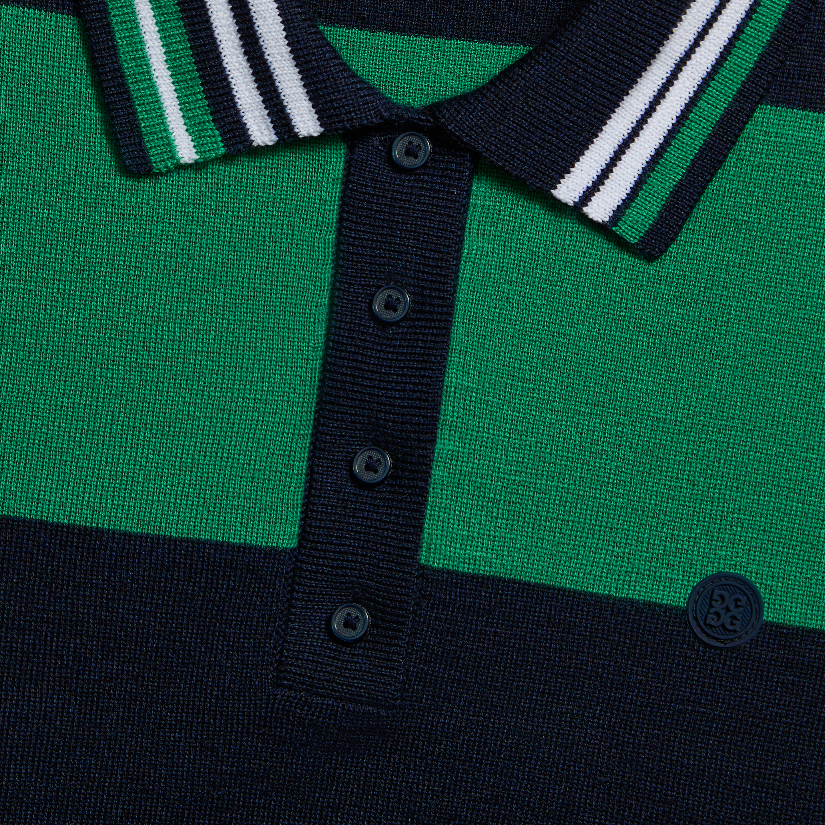 RUGBY MERINO WOOL SWEATER POLO | WOMEN'S TOPS | G/FORE