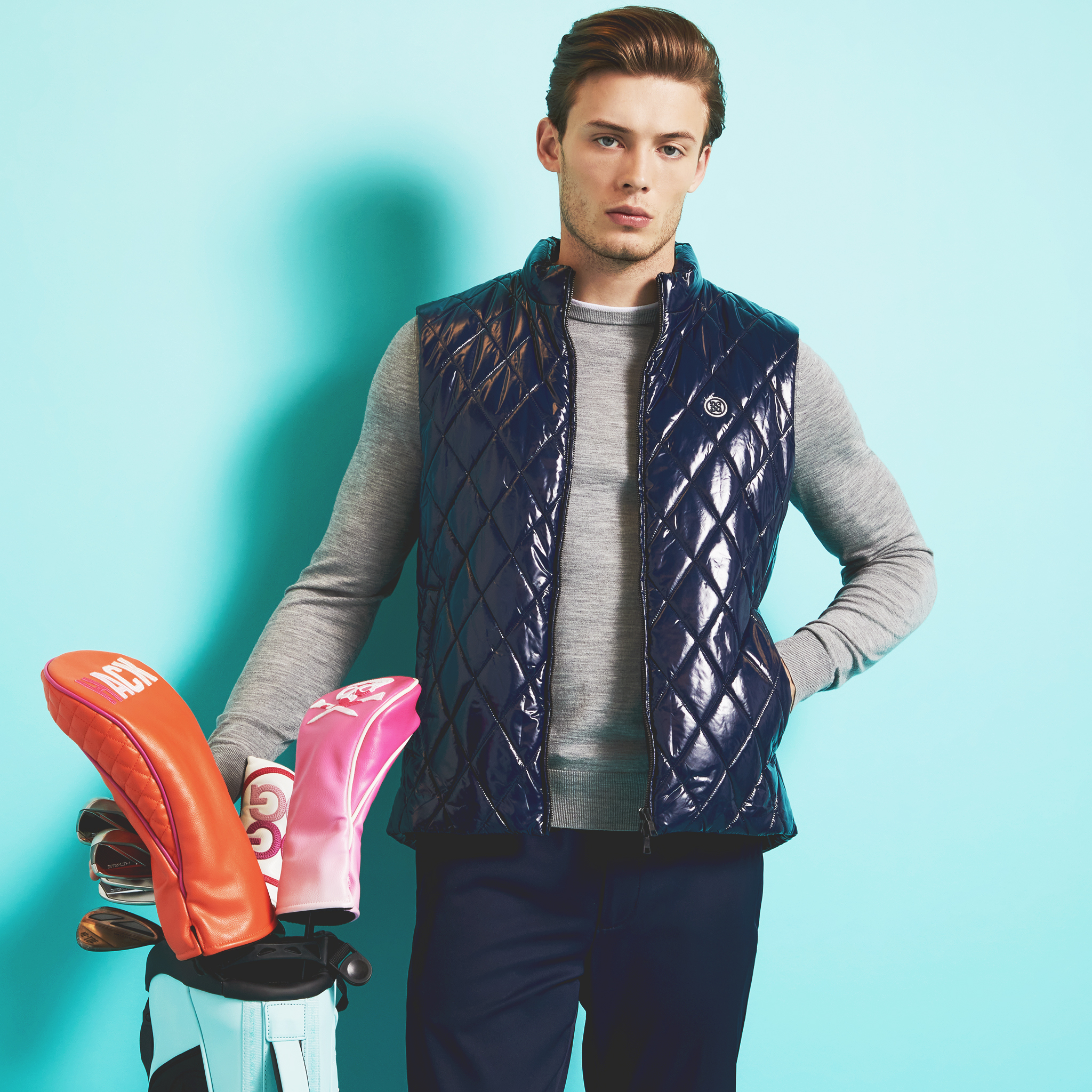 wool puffer vest men