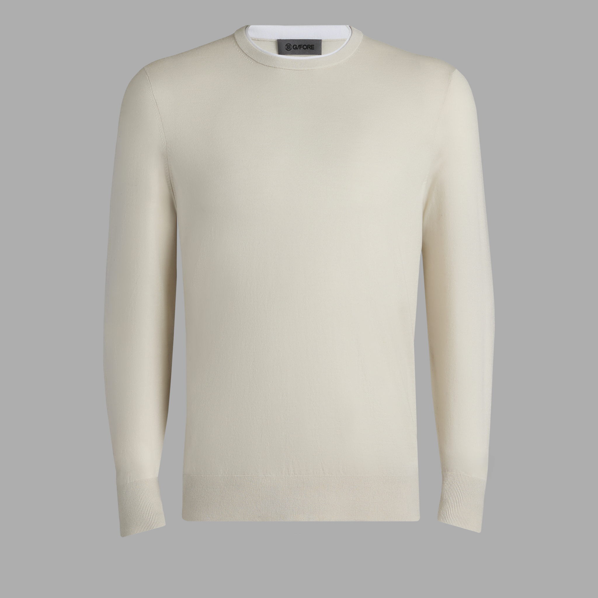 MERINO WOOL BLEND CREWNECK SWEATER | MEN'S SWEATERS | G/FORE