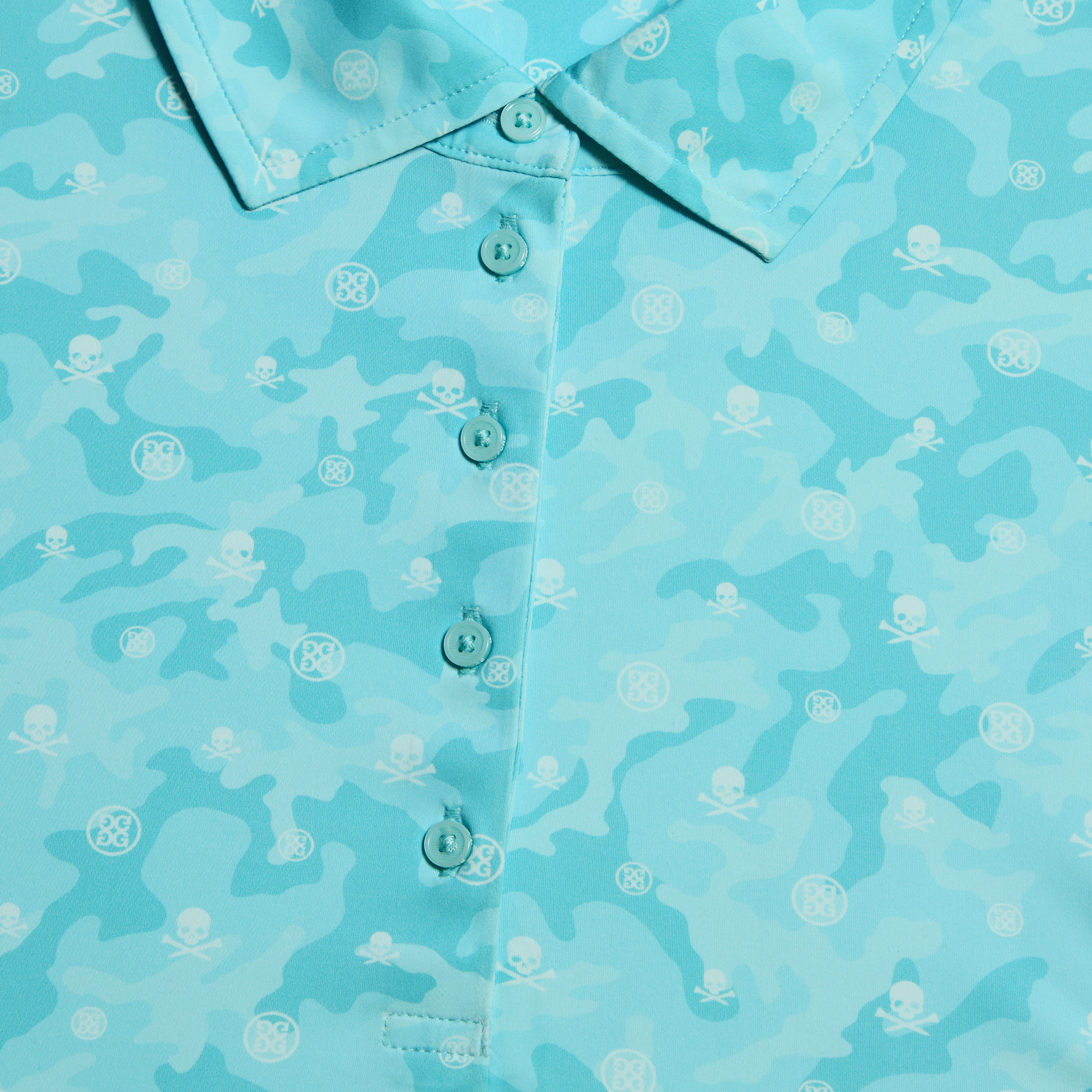 ICON CAMO SILKY TECH NYLON SLEEVELESS POLO | WOMEN'S POLO SHIRTS | G/FORE