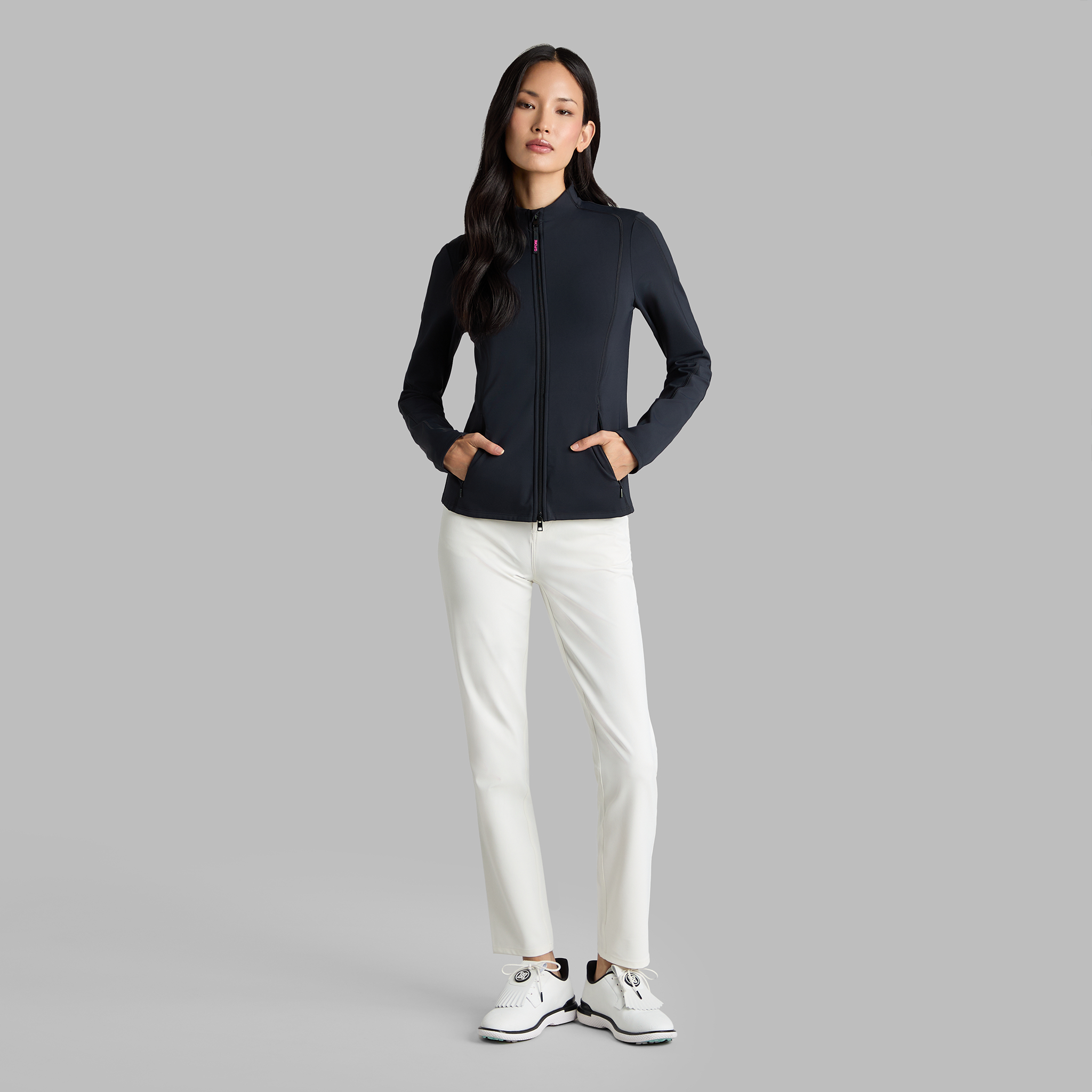 BRUSHED BACK STRETCH FITTED LAYER | WOMEN'S PULLOVERS & QUARTER