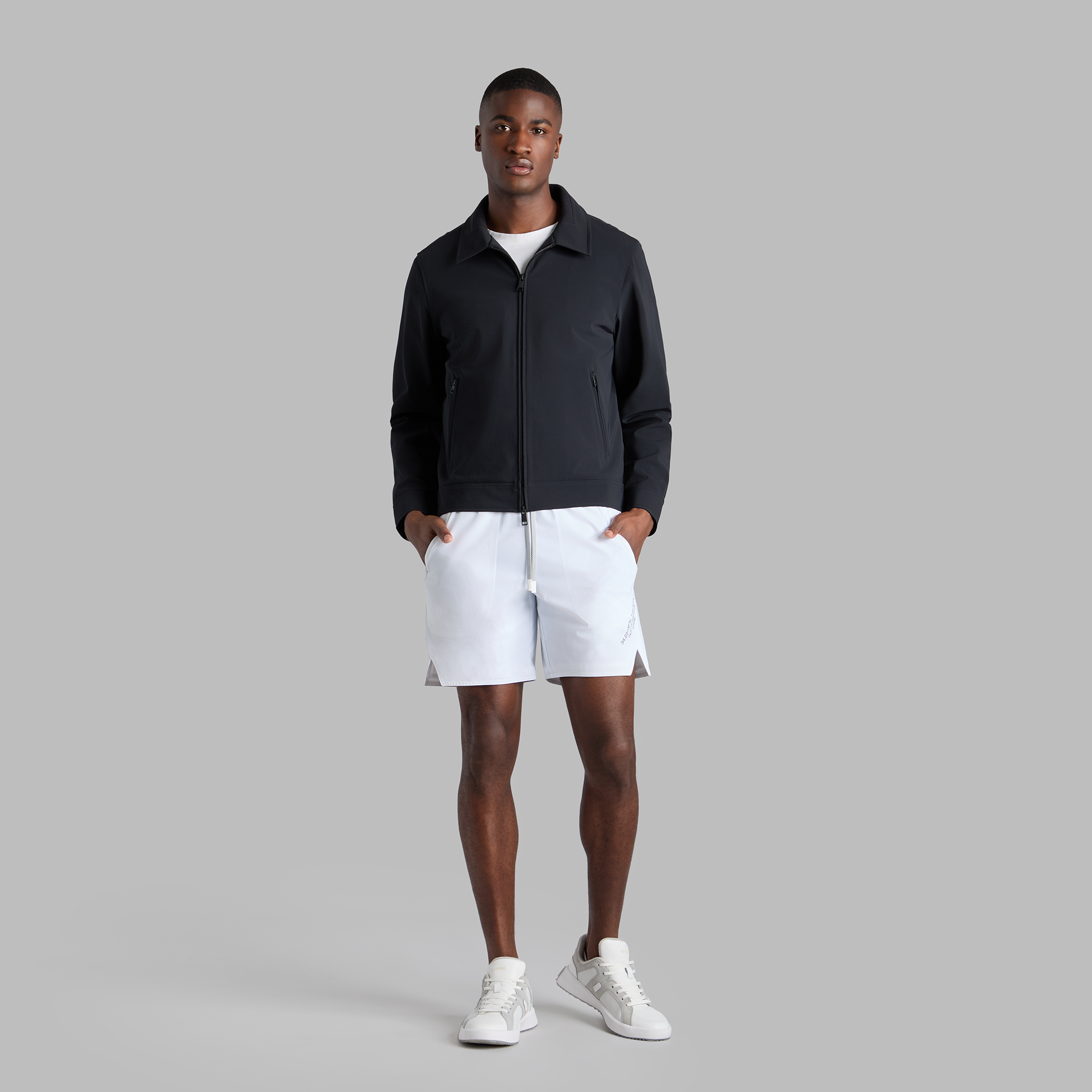 ★2022FW新作★GROVE★NORAH JACKET STRETCH WARP KNIT MODERN TRUCKER JACKET | MEN'S JACKETS