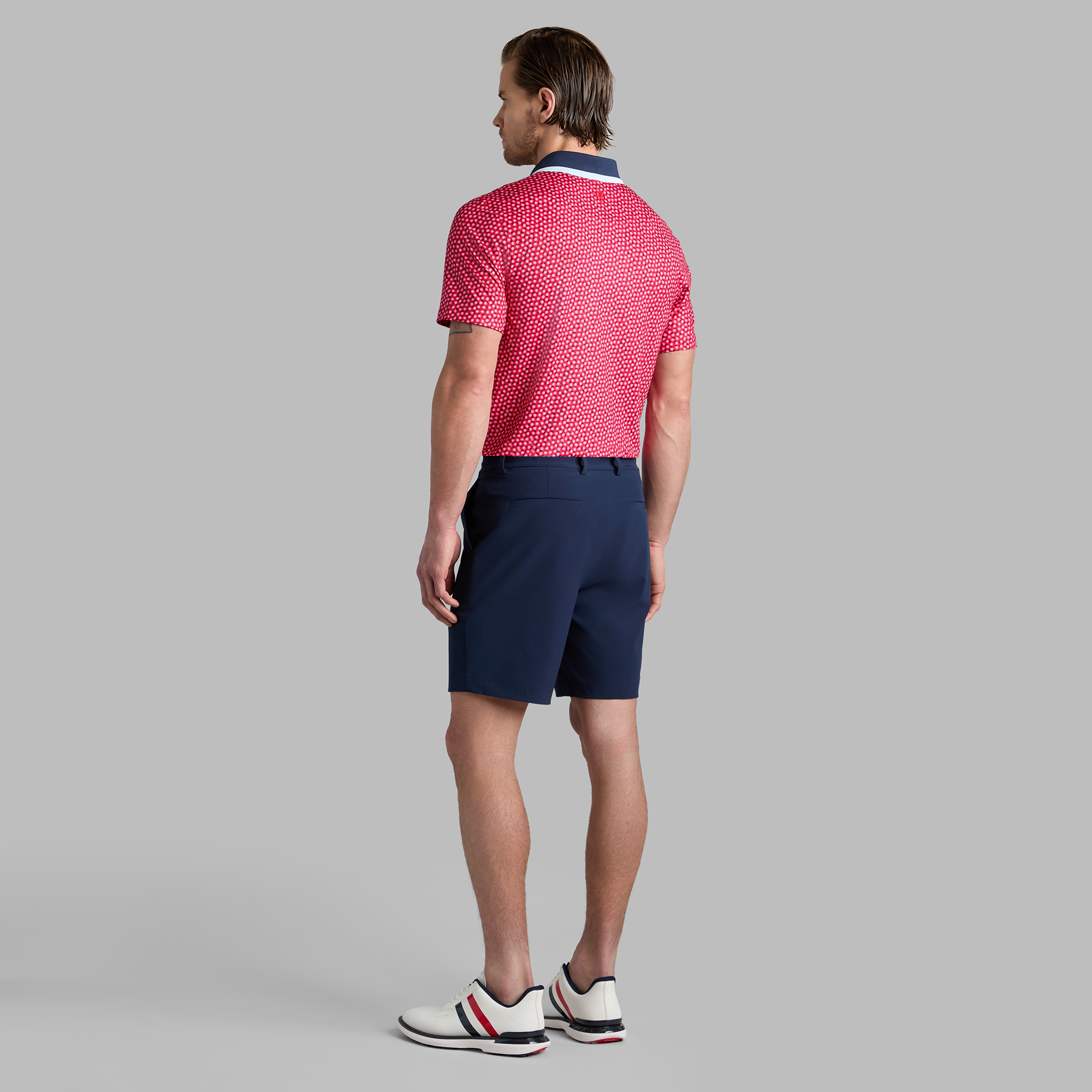 G/FORE メンズシャツ EMBROIDERED TECH JERSEY POLO |MEN'S POLO SHIRTS |G/FORE