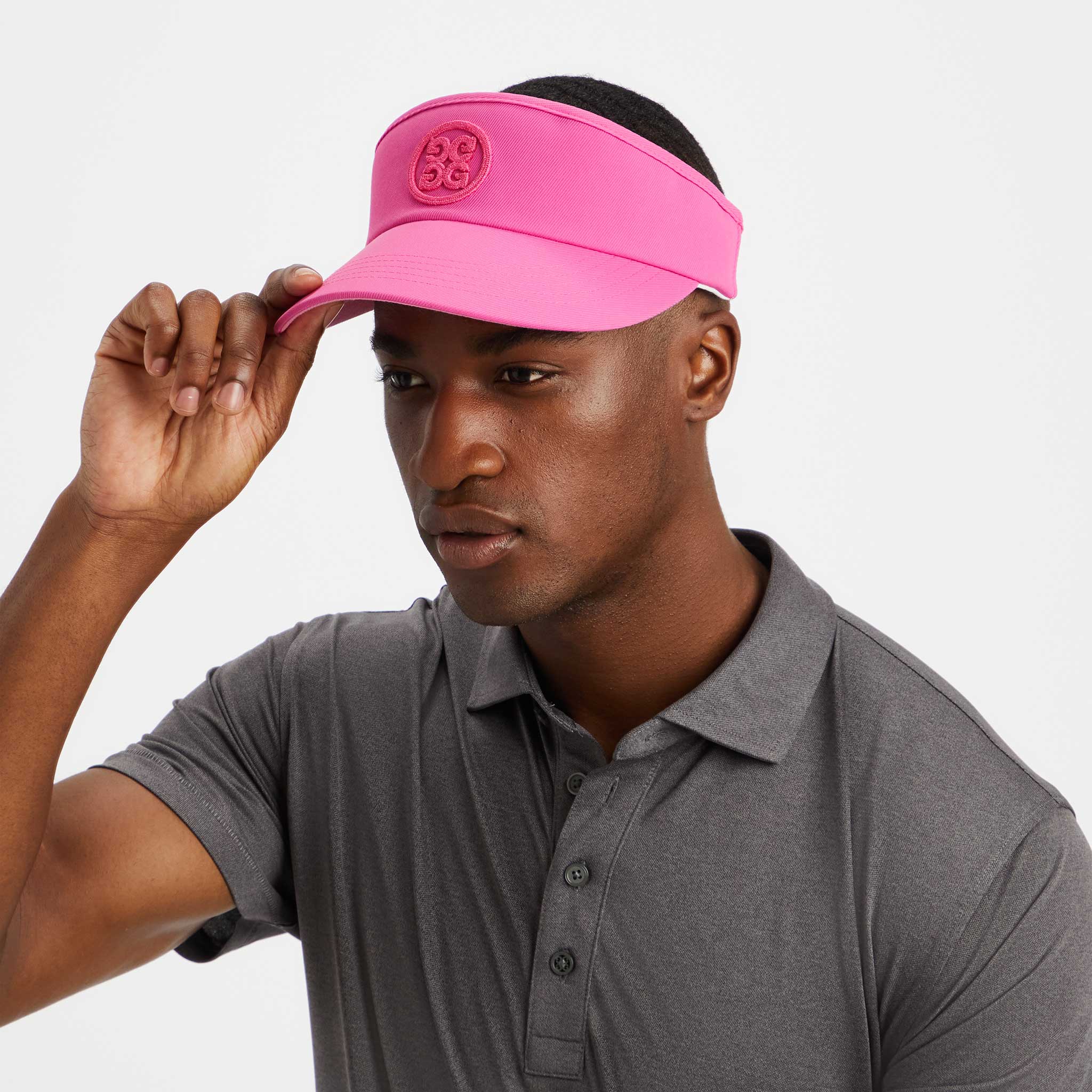 【G FORE】 SIGNATURE VISOR(WOMEN)/追跡付 G4AF22H52_BLSSM_6.jpg