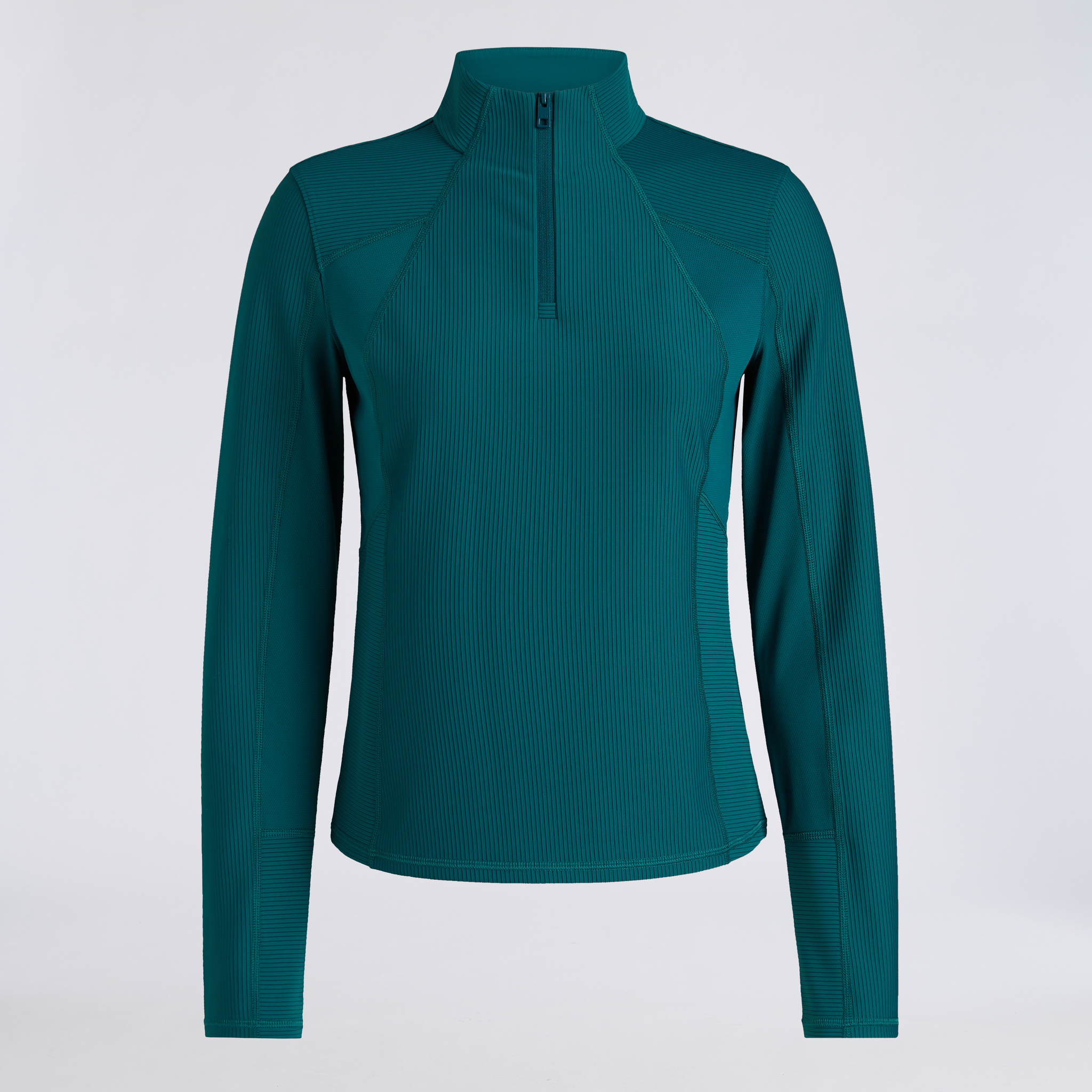 2-TONE RIB 1/4 ZIP PULLOVER | WOMEN'S PULLOVERS & QUARTER-ZIPS | G