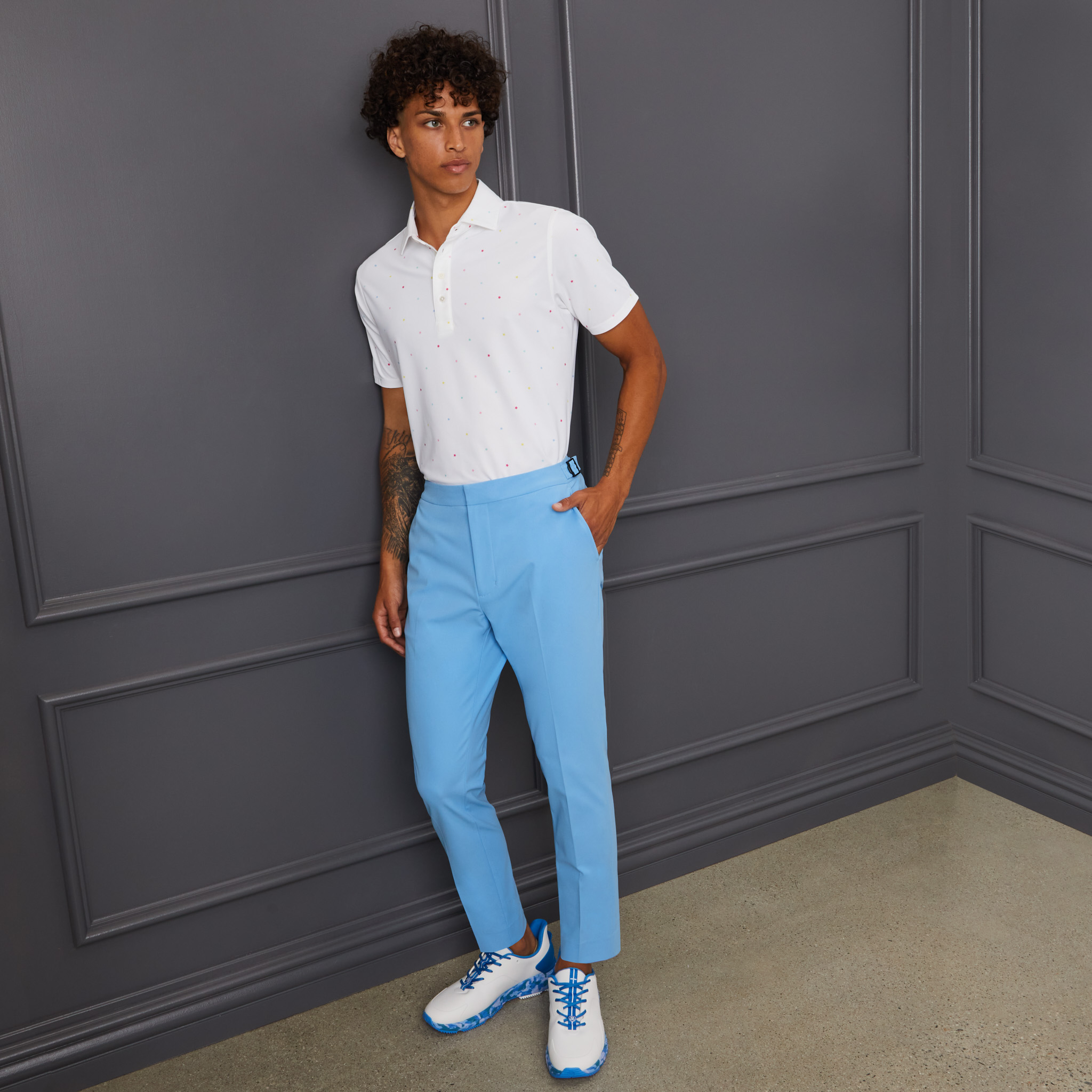 TECH TAB 4-WAY STRETCH SLIM LEG TROUSER – G/FORE TECH TAB 4-WAY STRETCH SLIM LEG TROUSER – G/FORE