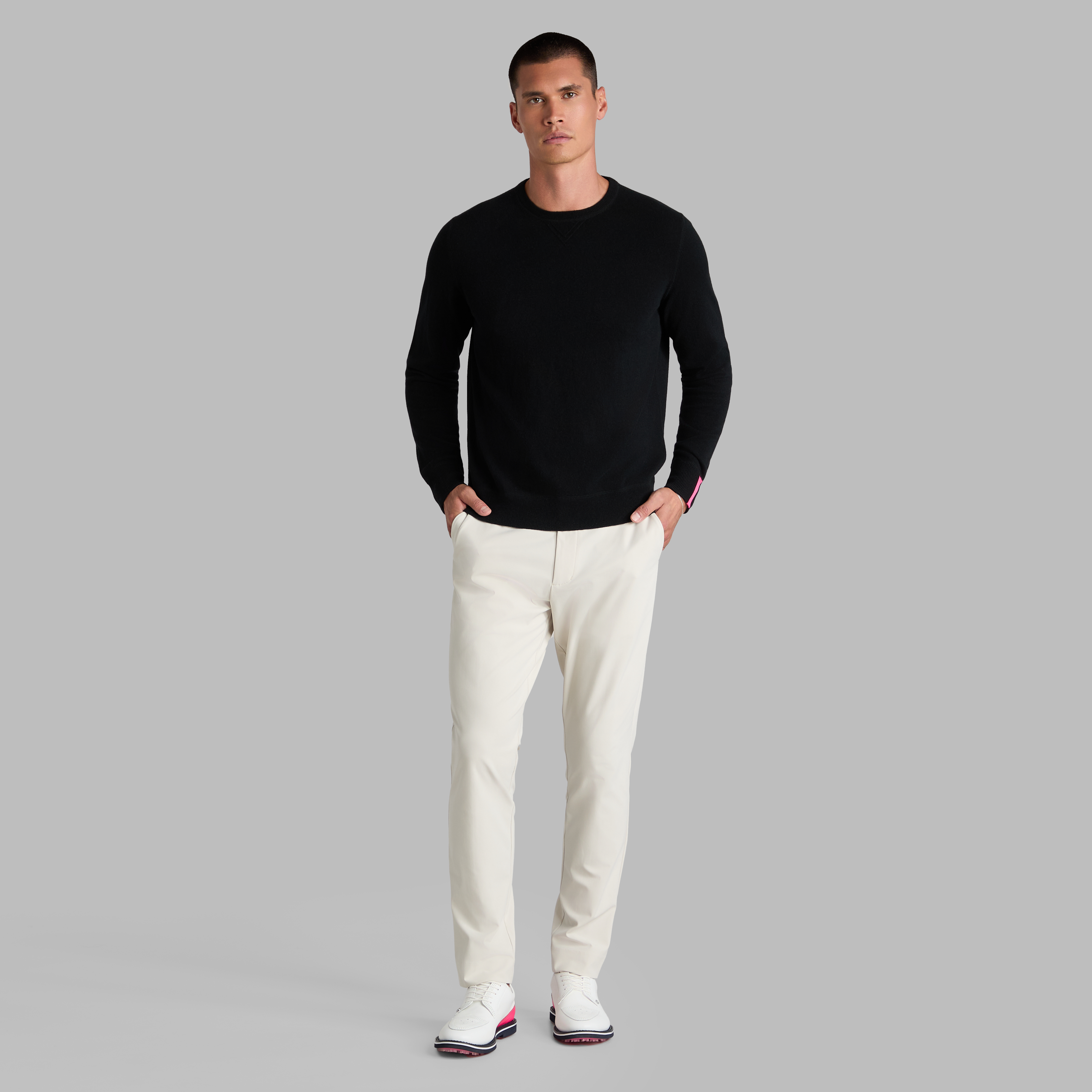 CASHMERE CREWNECK SWEATER | MEN'S SWEATERS | G/FORE
