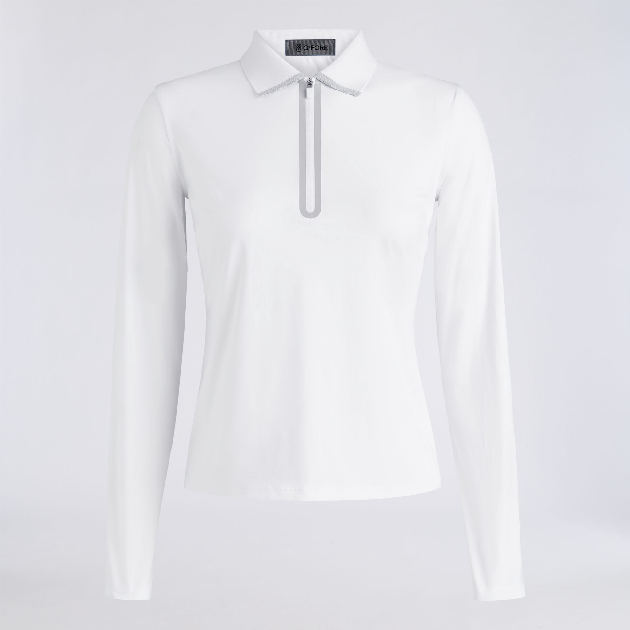 (即日発送)Shishikui シシクイ　トップス　POLO LONG SILKY TECH NYLON LONG SLEEVE 1/4 ZIP POLO | WOMEN'S POLO SHIRTS
