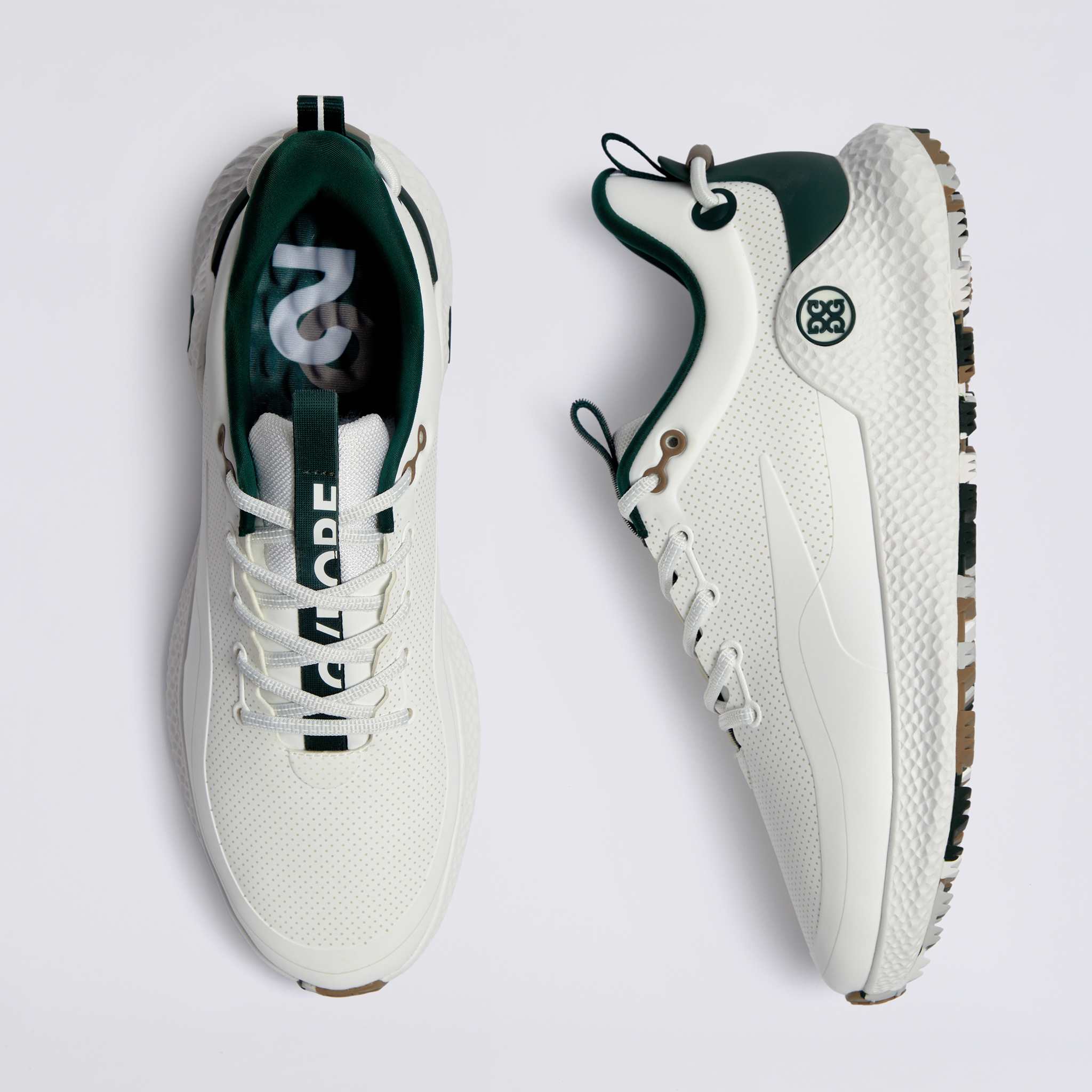 Gfore ホワイト ゴルフ シュ-ズ MEN'S MG4+ O2 PERFORATED GOLF SHOE | MEN'S GOLF SHOES | G/FORE
