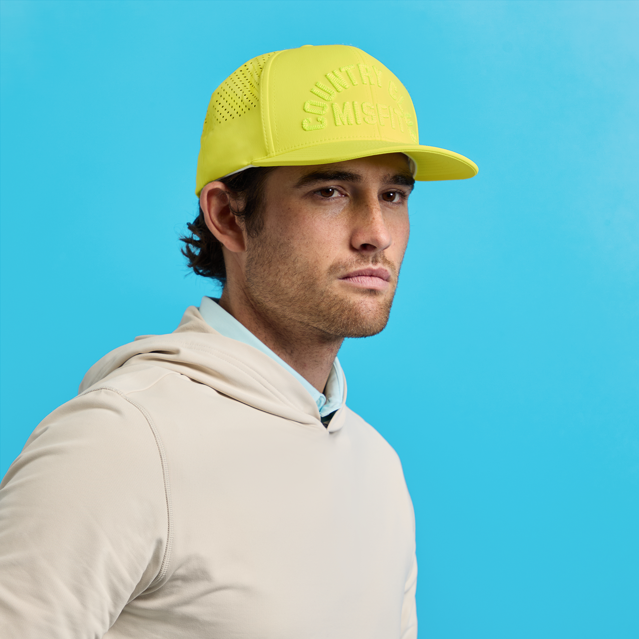 COUNTRY CLUB MISFIT PERFORATED DELTA HAT | MEN'S HATS | G/FORE