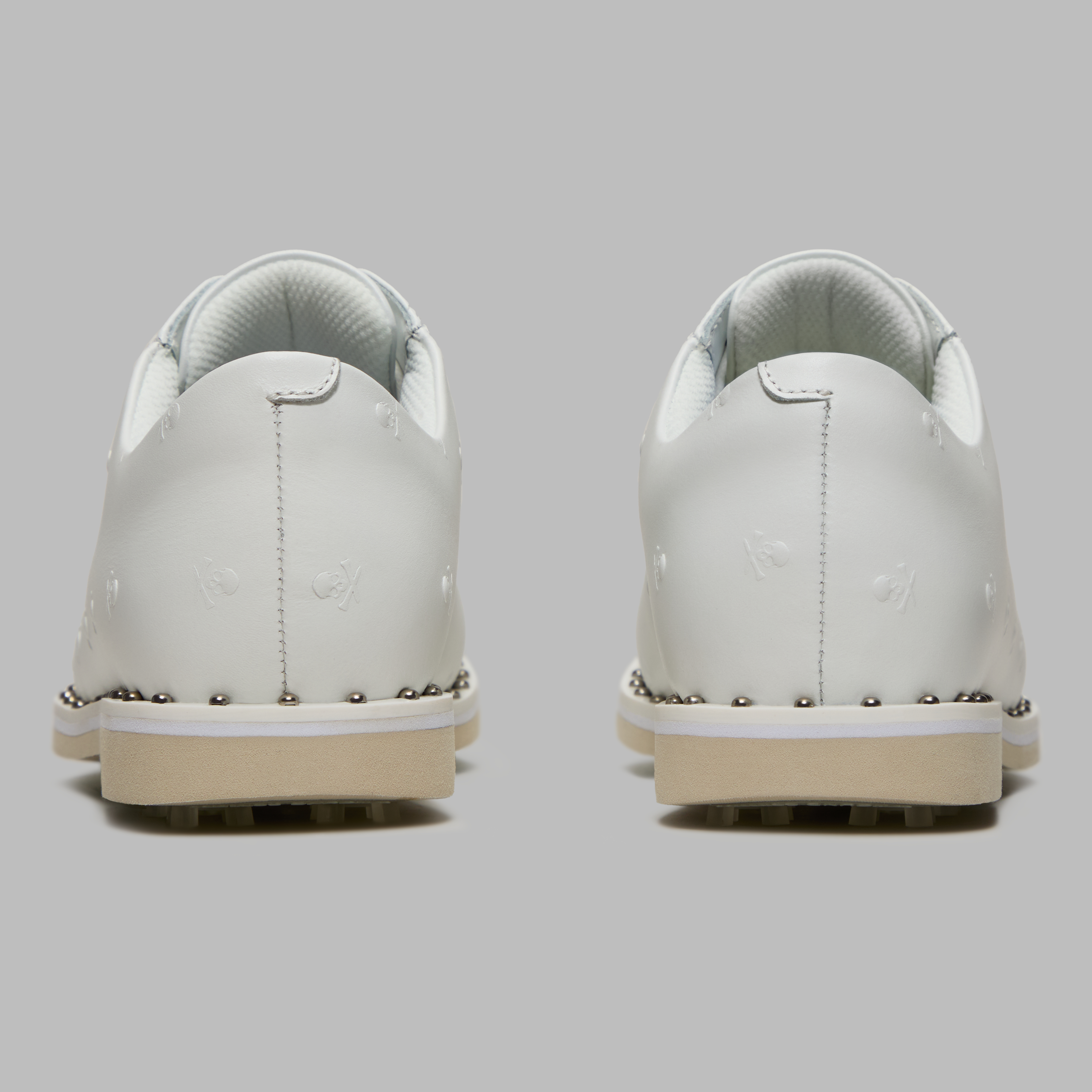 GALLIVANTER STUDDED LEATHER SKULL & TEES GOLF SHOE | WOMEN display picture 2