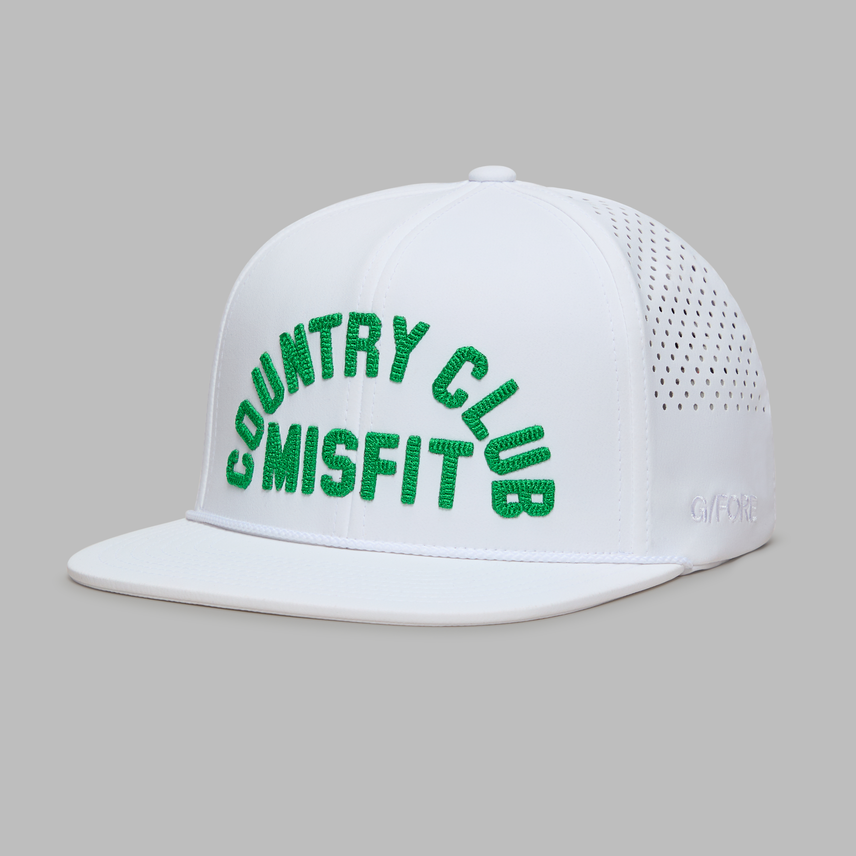 COUNTRY CLUB MISFIT PERFORATED DELTA HAT | MEN'S HATS | G/FORE