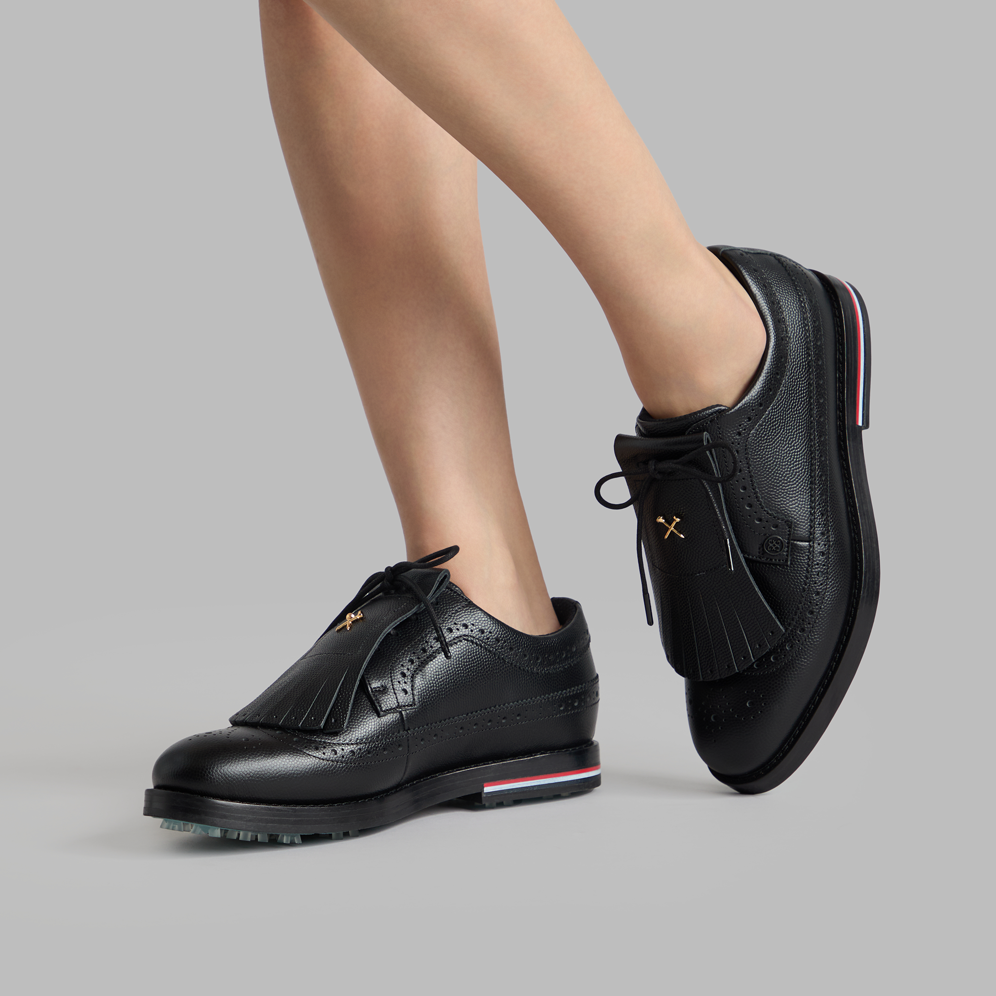 【G FORE】 LONGWING KILTIE GALLIVANTER(WOMEN) /追跡付 WOMEN'S GALLIVANTER LEATHER LONGWING KILTIE GOLF SHOE