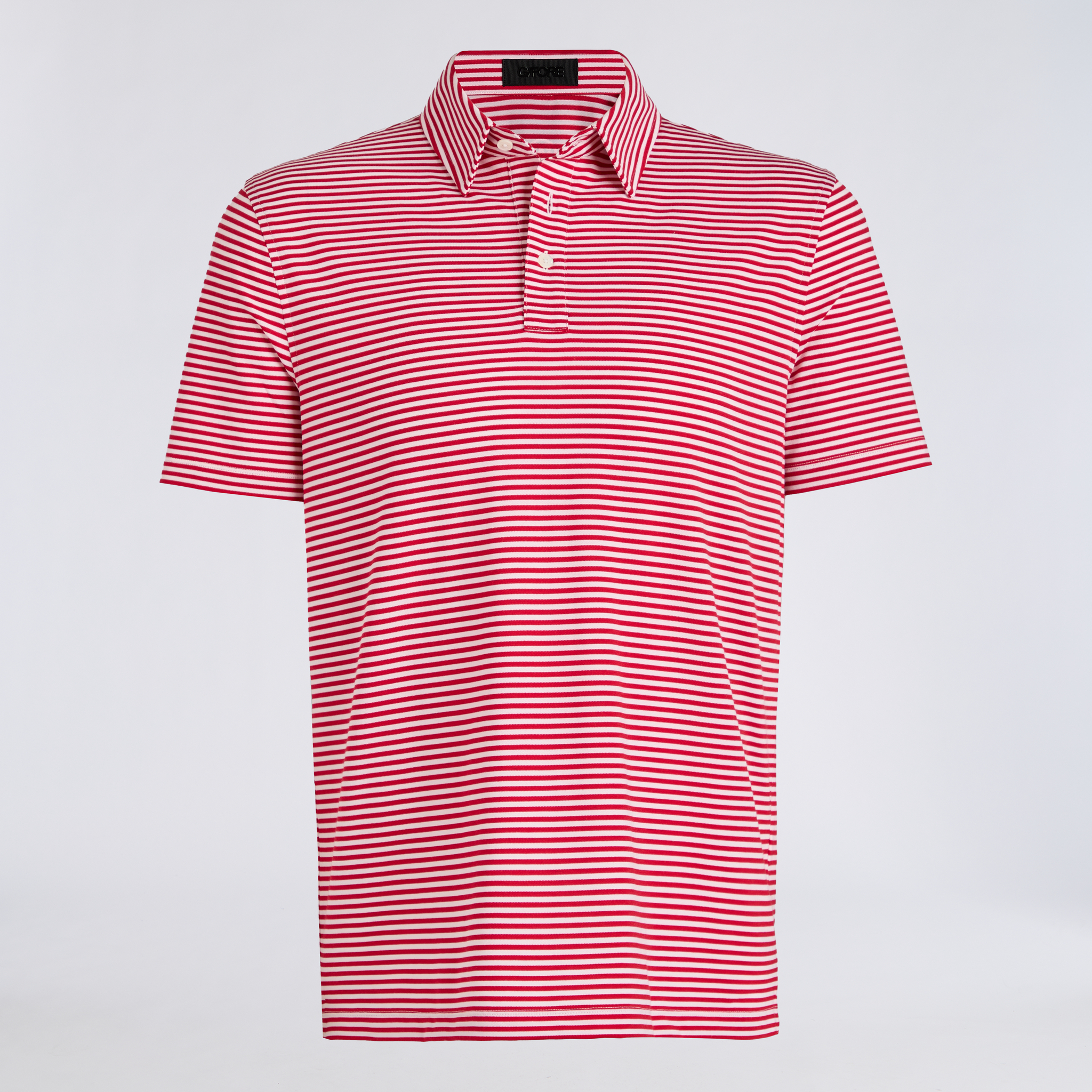 ALL PLAY STRIPE STRETCH KNIT POLO | MEN'S POLO SHIRTS | G/FORE