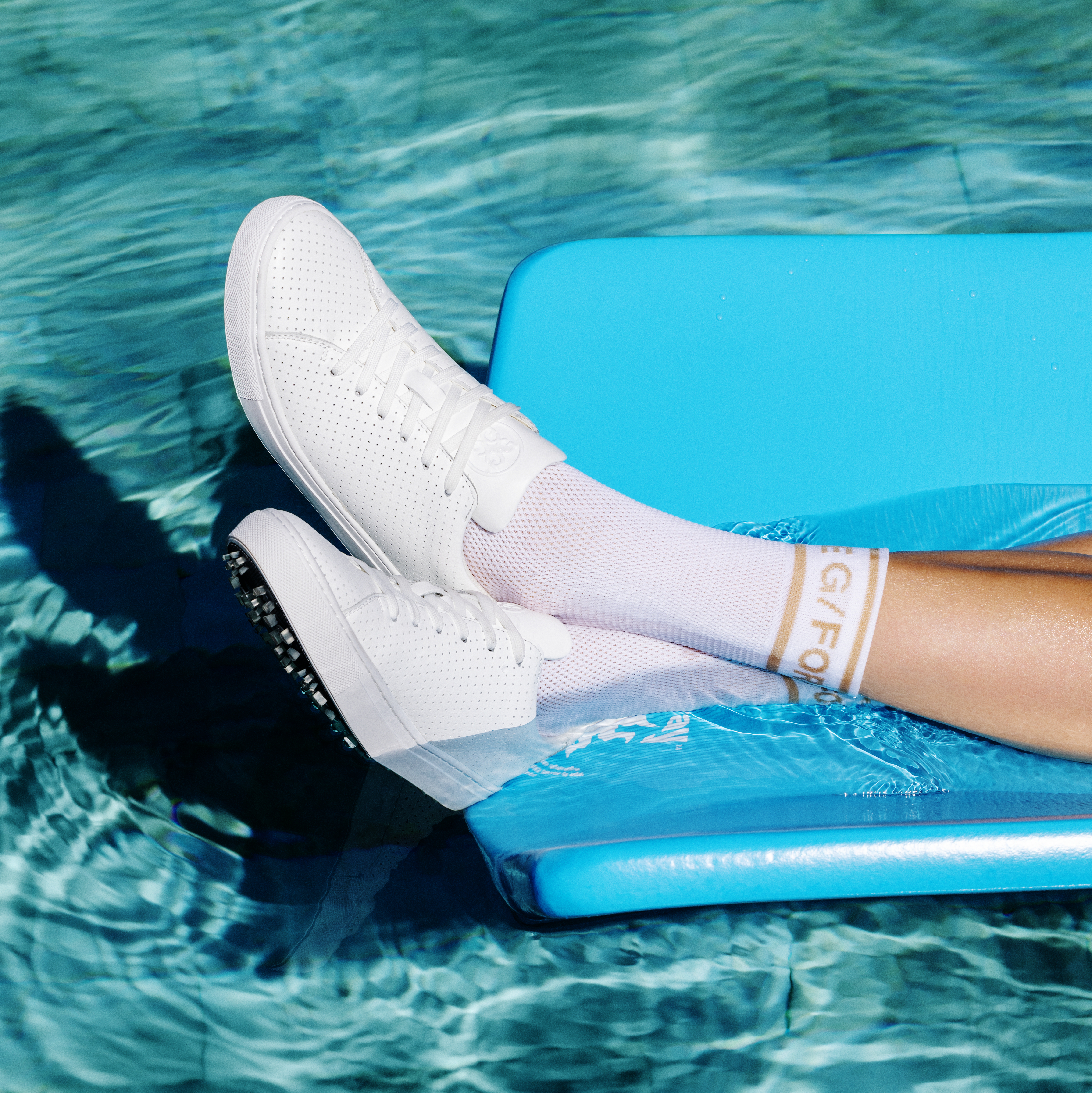 WOMEN'S DURF PERFORATED LEATHER GOLF SHOE | WOMEN'S GOLF