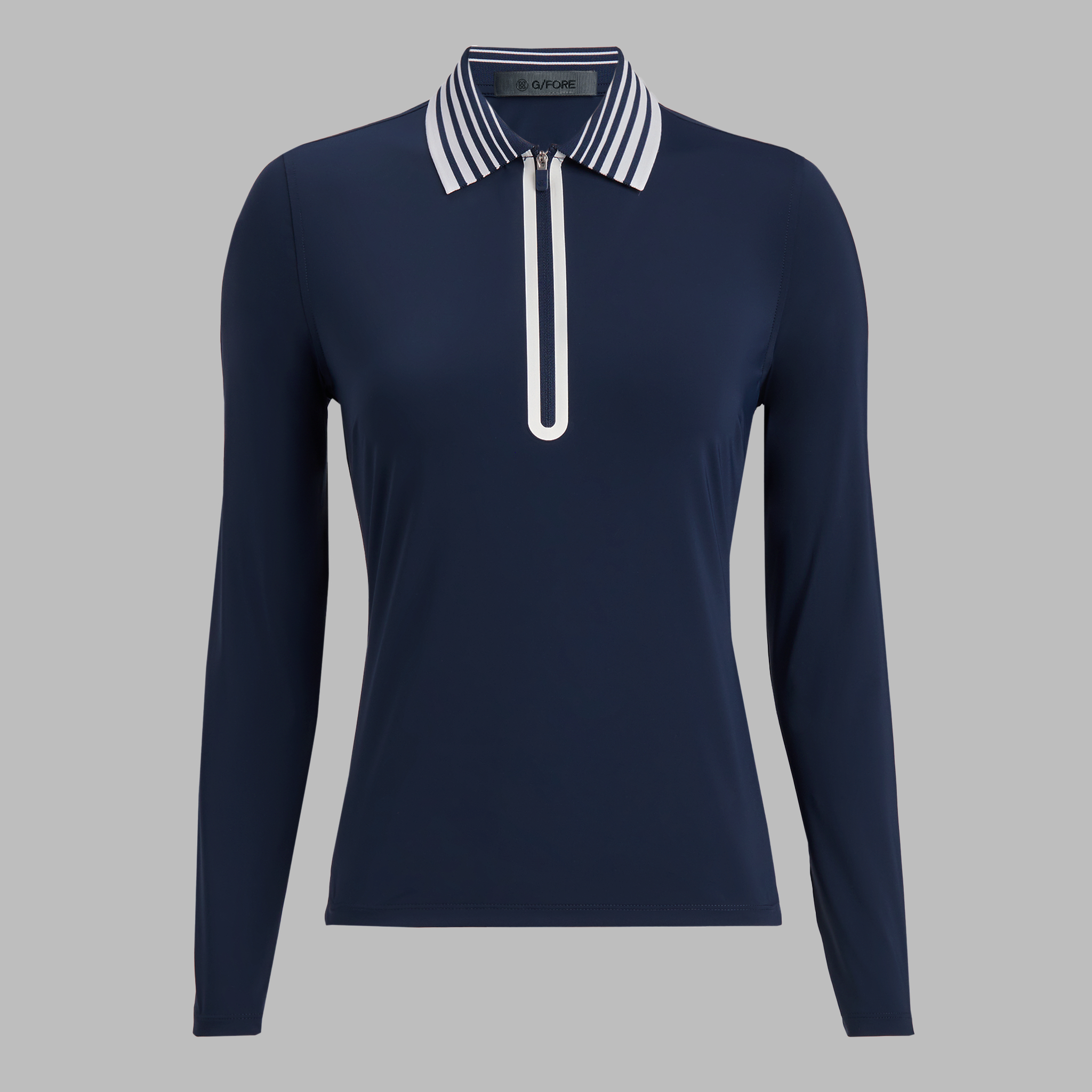 FEATHERWEIGHT SILKY TECH NYLON QUARTER ZIP POLO | WOMEN'S