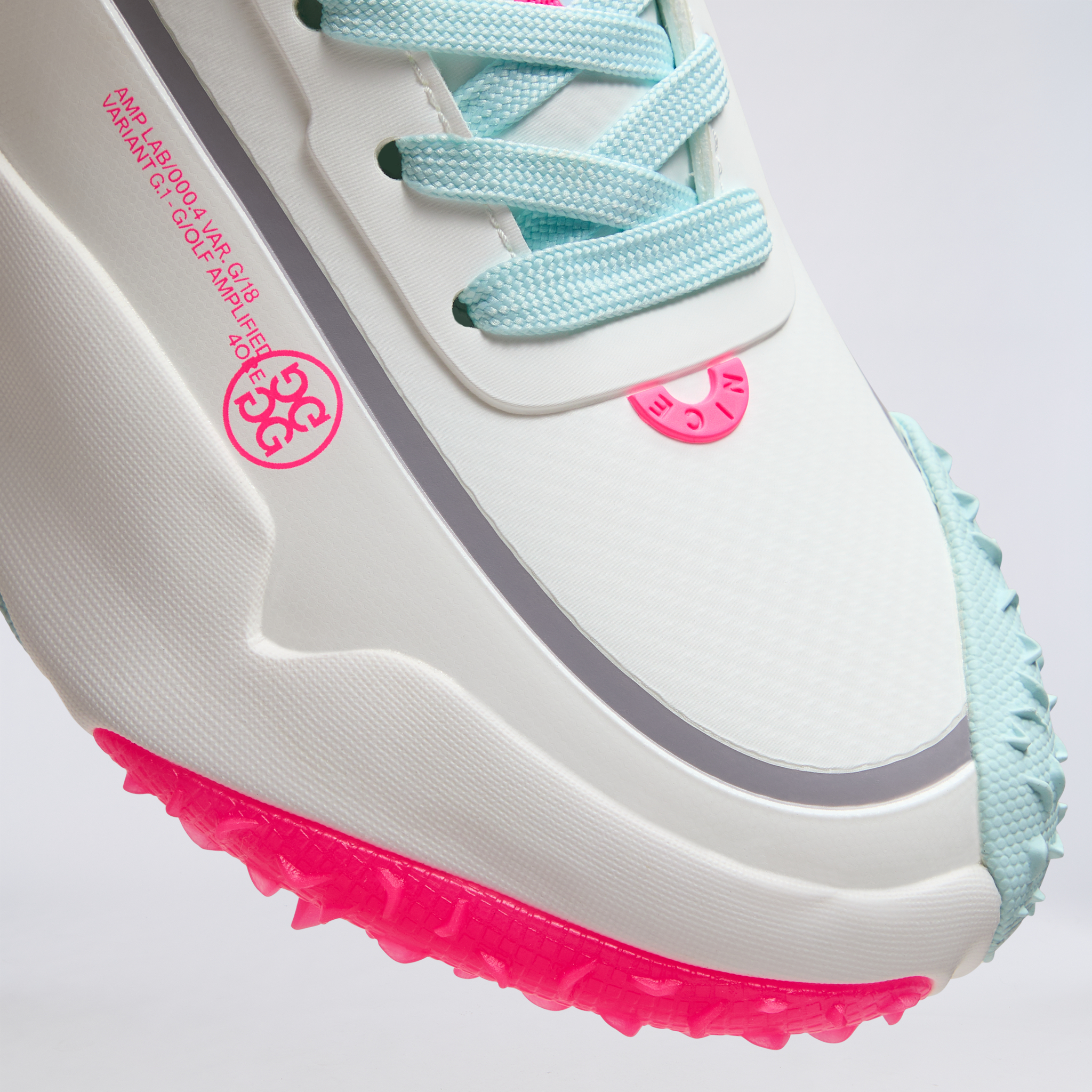 GFore golf shoes dusty pink 6.5 37 fits like 6 WOMEN main image 2