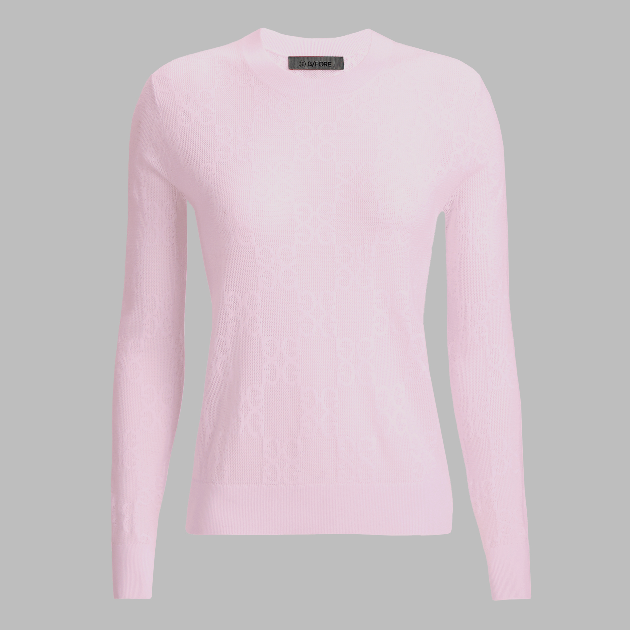 POINTELLE G CREWNECK SWEATER | WOMEN'S TOPS | G/FORE