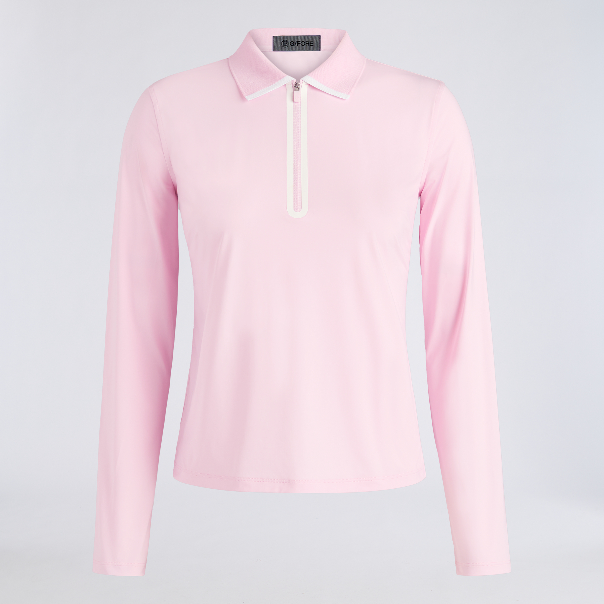 (即日発送)Shishikui シシクイ　トップス　POLO LONG SILKY TECH NYLON LONG SLEEVE 1/4 ZIP POLO | WOMEN'S POLO SHIRTS