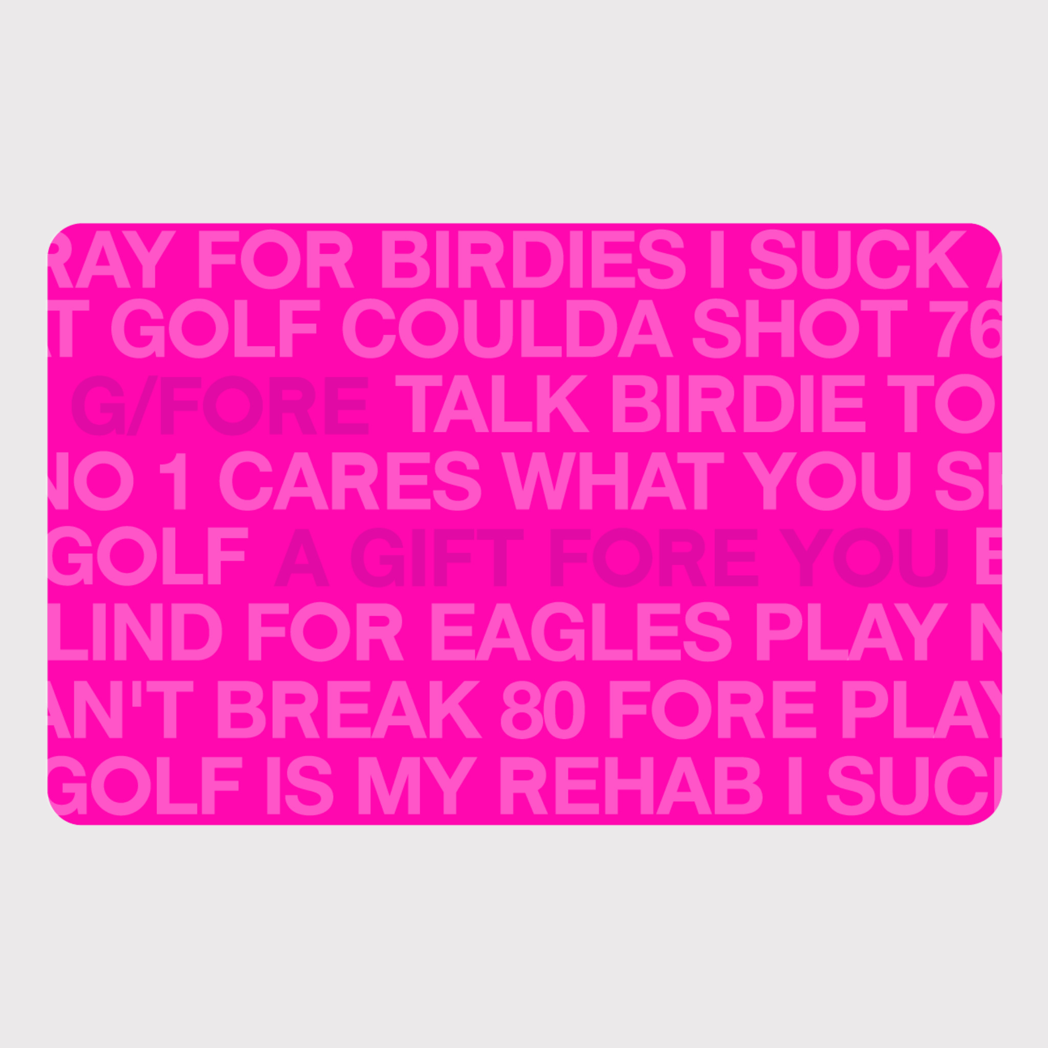 G/FORE E-GIFT CARD