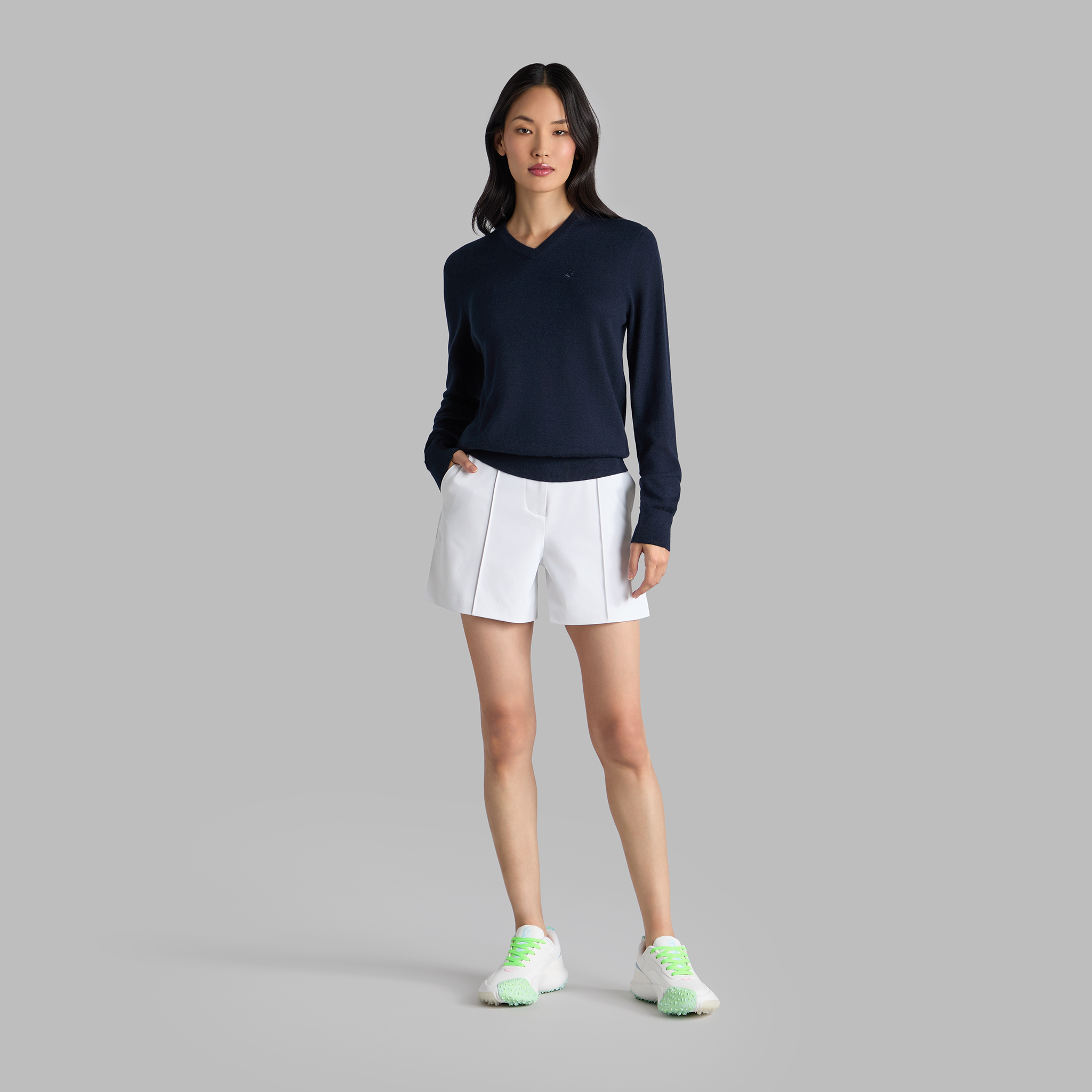 【G FORE】 MID WAISTED SHORT(WOMEN) / 追跡付 SHADOW STRETCH HIGH WAISTED SHORT | WOMEN'S SHORTS | G/FORE