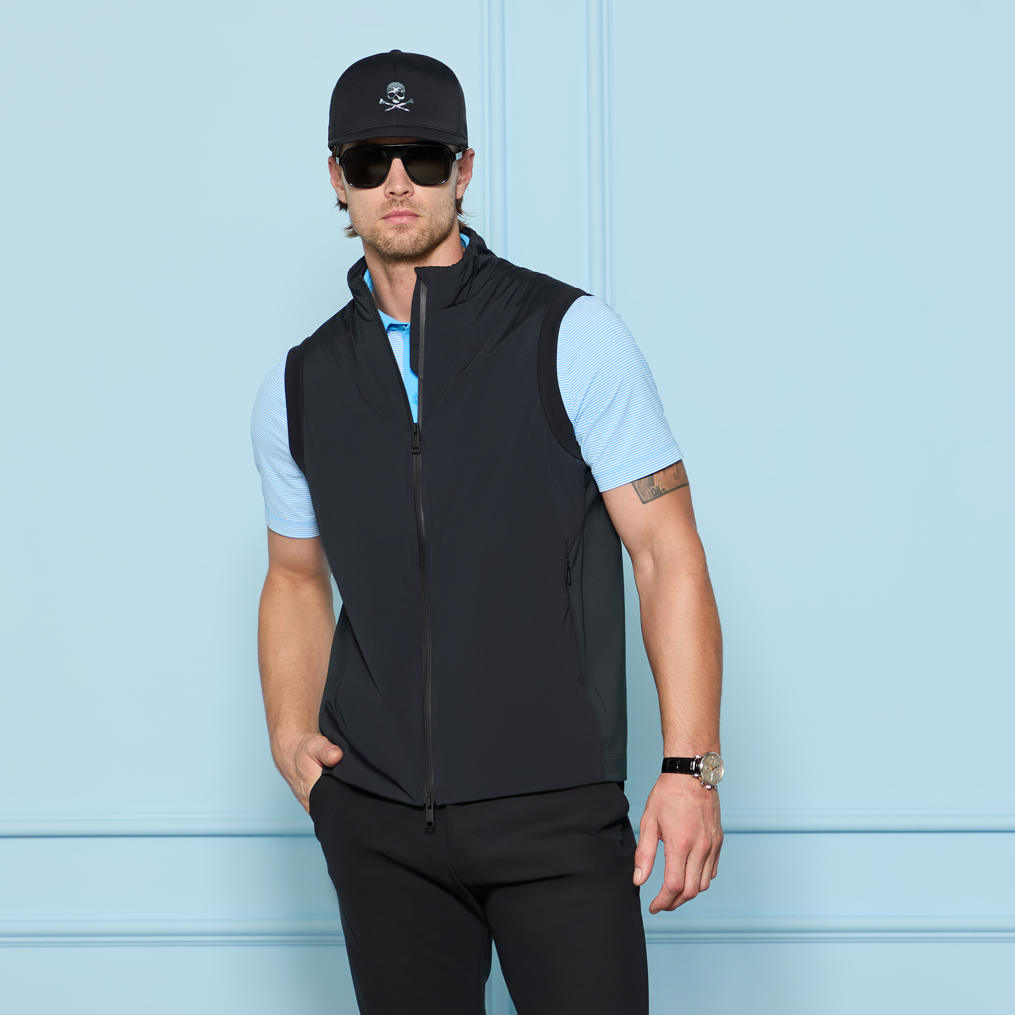 THE MAVERICK HYBRID STRETCH VEST | MEN'S JACKETS & VESTS |G/FORE