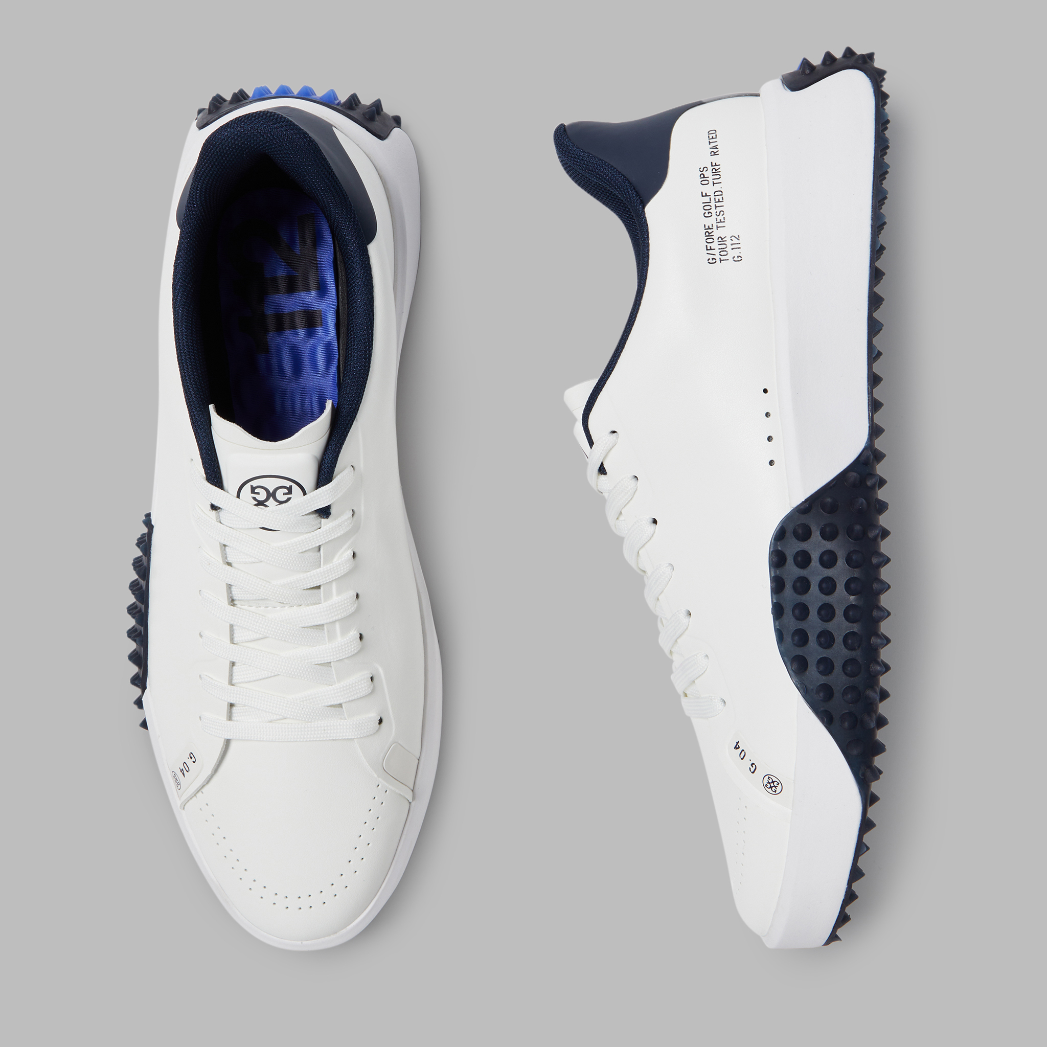 G/FORE G.112 Golf Shoes Mens Snow White Spikeless Turf Rated Athletic Size 9 MEN main image 3
