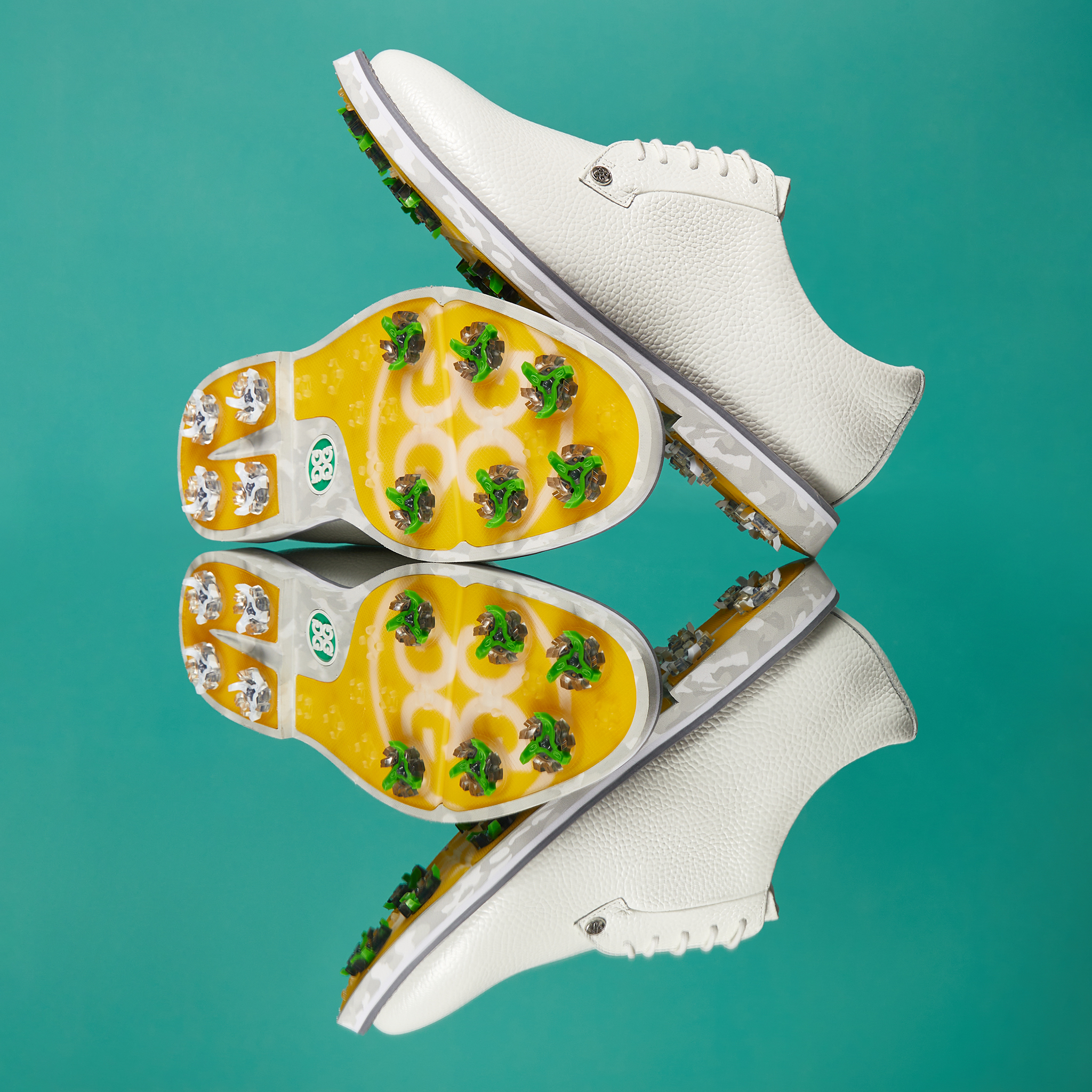 MEN'S GALLIVANTER G/LOCK PEBBLE LEATHER CAMO GOLF SHOE