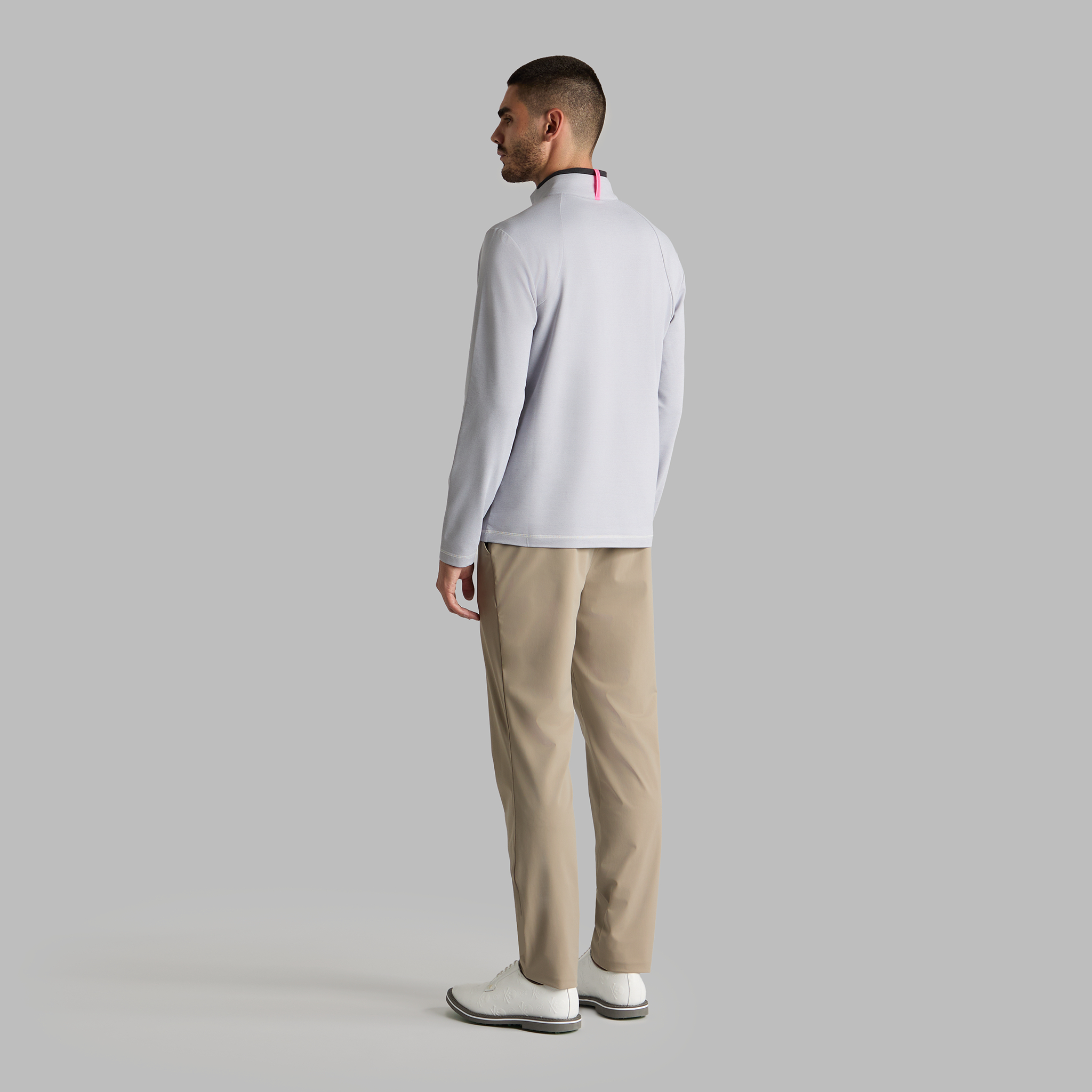 【G/FORE】24 新作 BRUSHED BACK テックパーカー 3色展開 BRUSHED BACK TECH QUARTER ZIP |MEN'S PULLOVERS & QUARTER