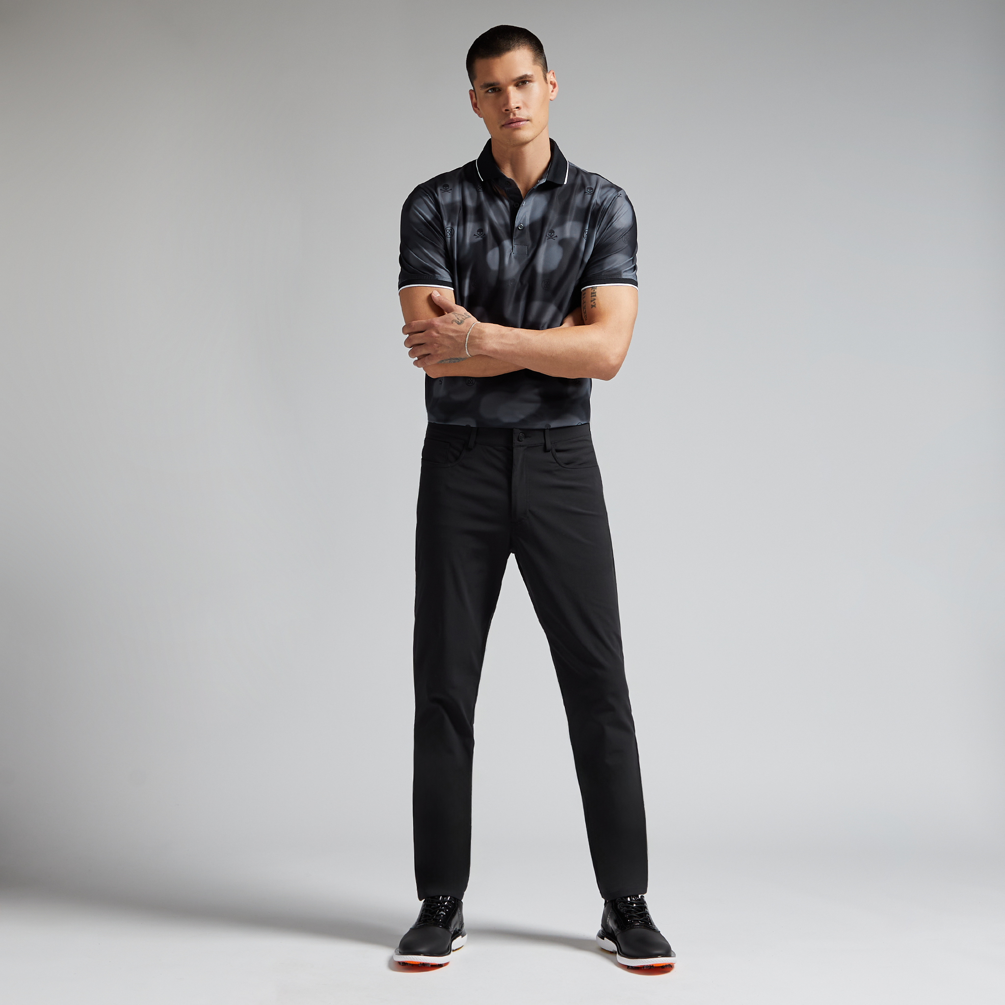 BLUR ICON CAMO TECH PIQUÉ POLO | MEN'S POLO SHIRTS | G/FORE