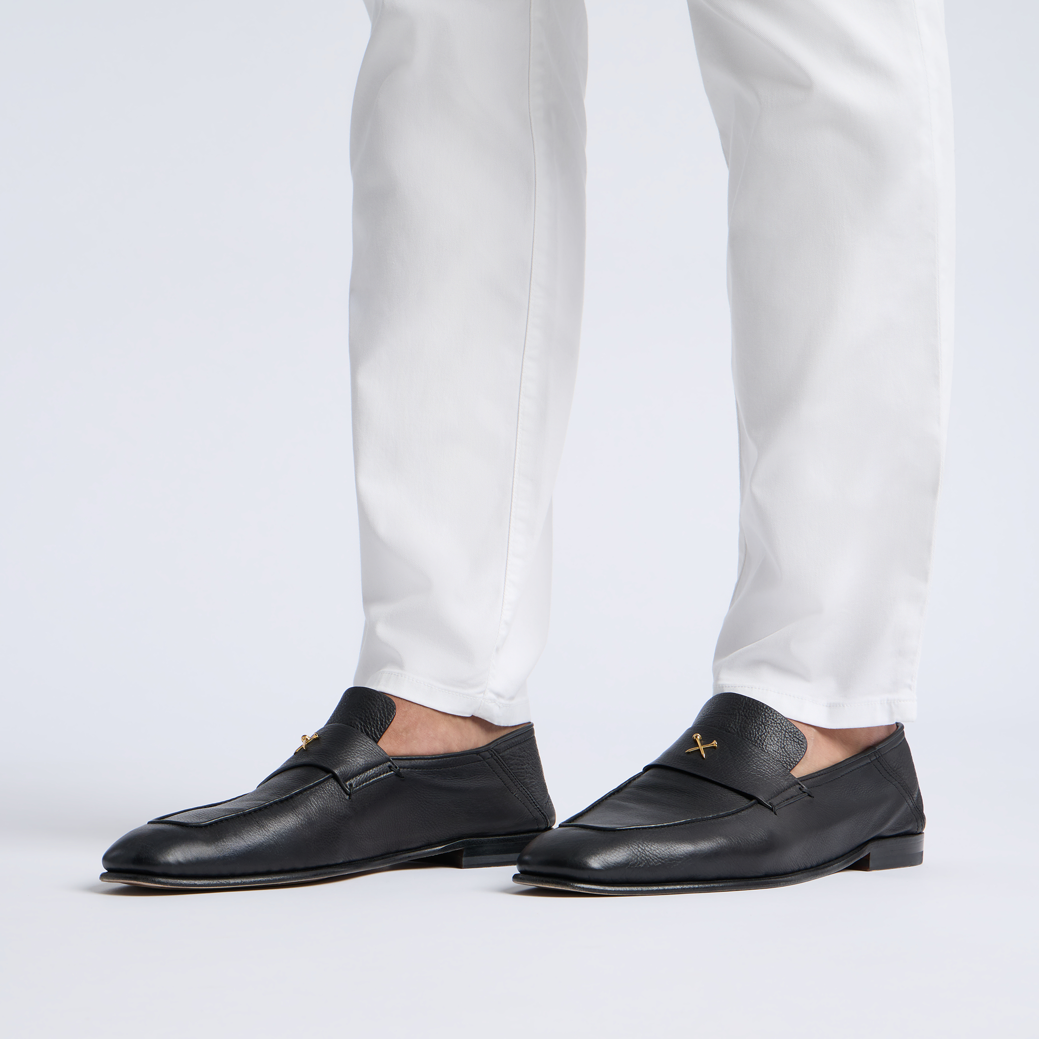 NEW TFO men’s leather loafers GRAIN LEATHER SEAN TWISTED BAND LOAFER | TOM FORD Fashion main image 4