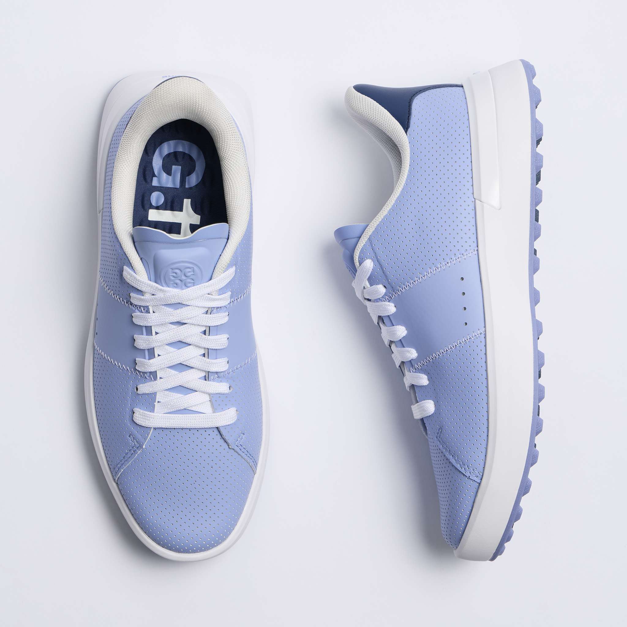 WOMEN'S LTD RELEASE G.112 PERFORATED LEATHER SADDLE STRIPE GOLF