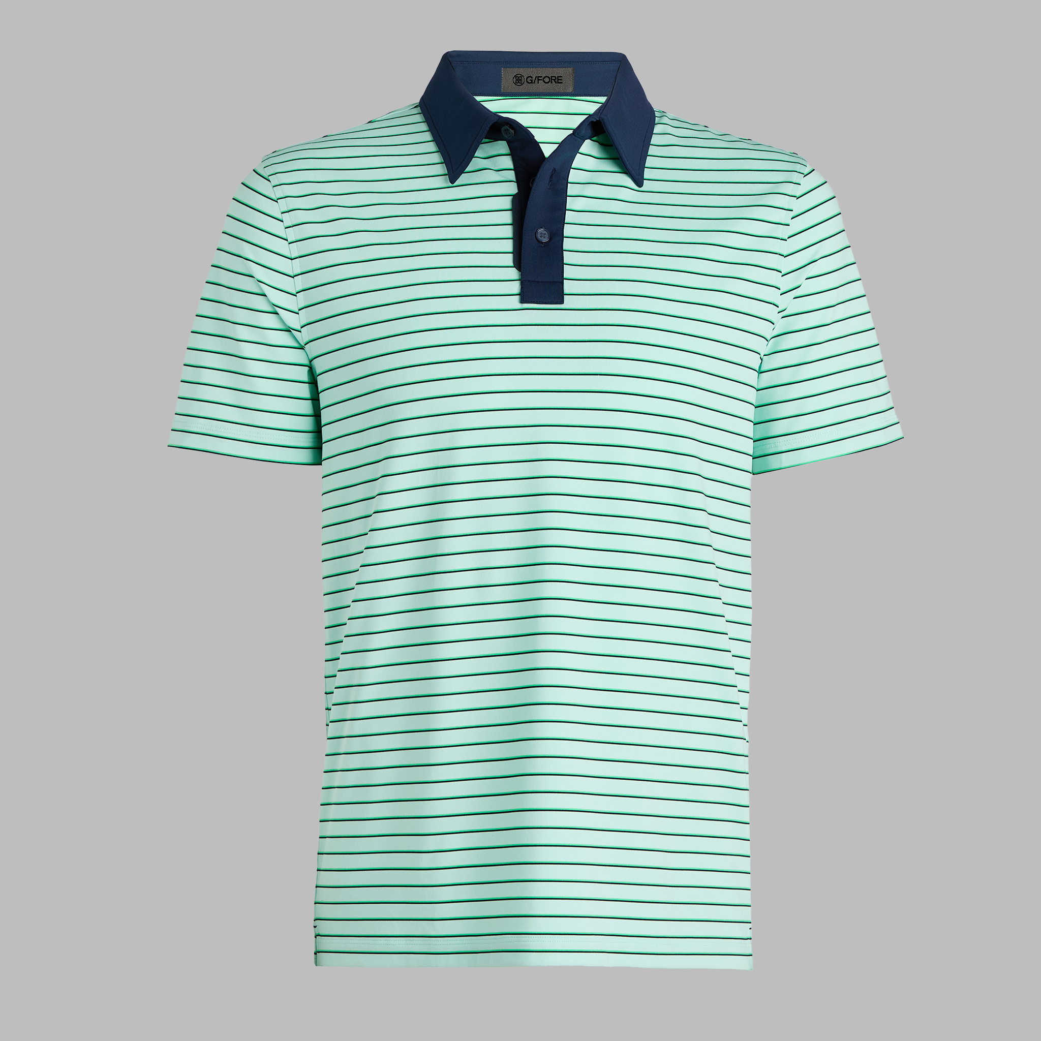 FEEDER STRIPE TECH JERSEY POLO