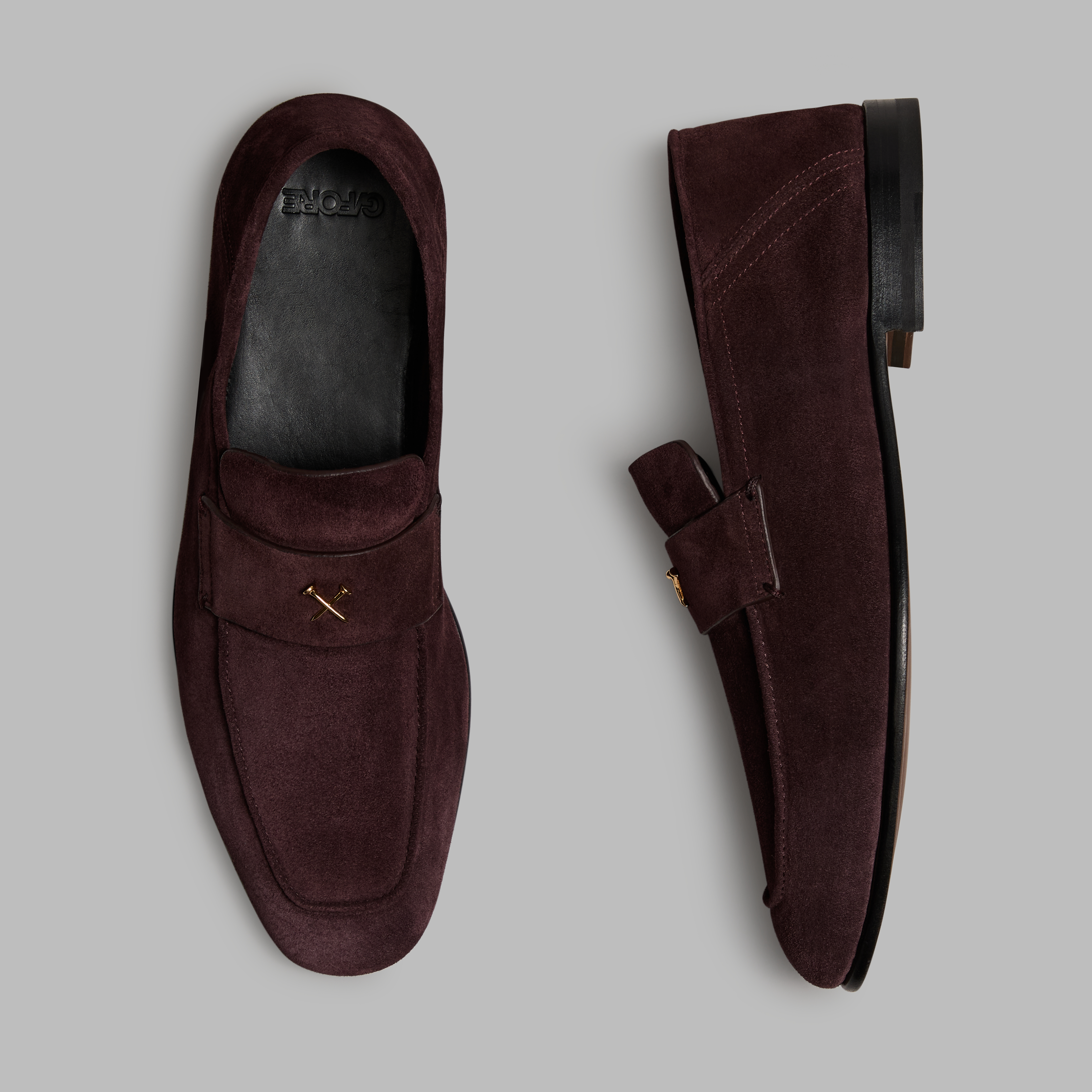GF Ferré Men’s Loafer DARK Brown NEW UNUSED Men main image 2