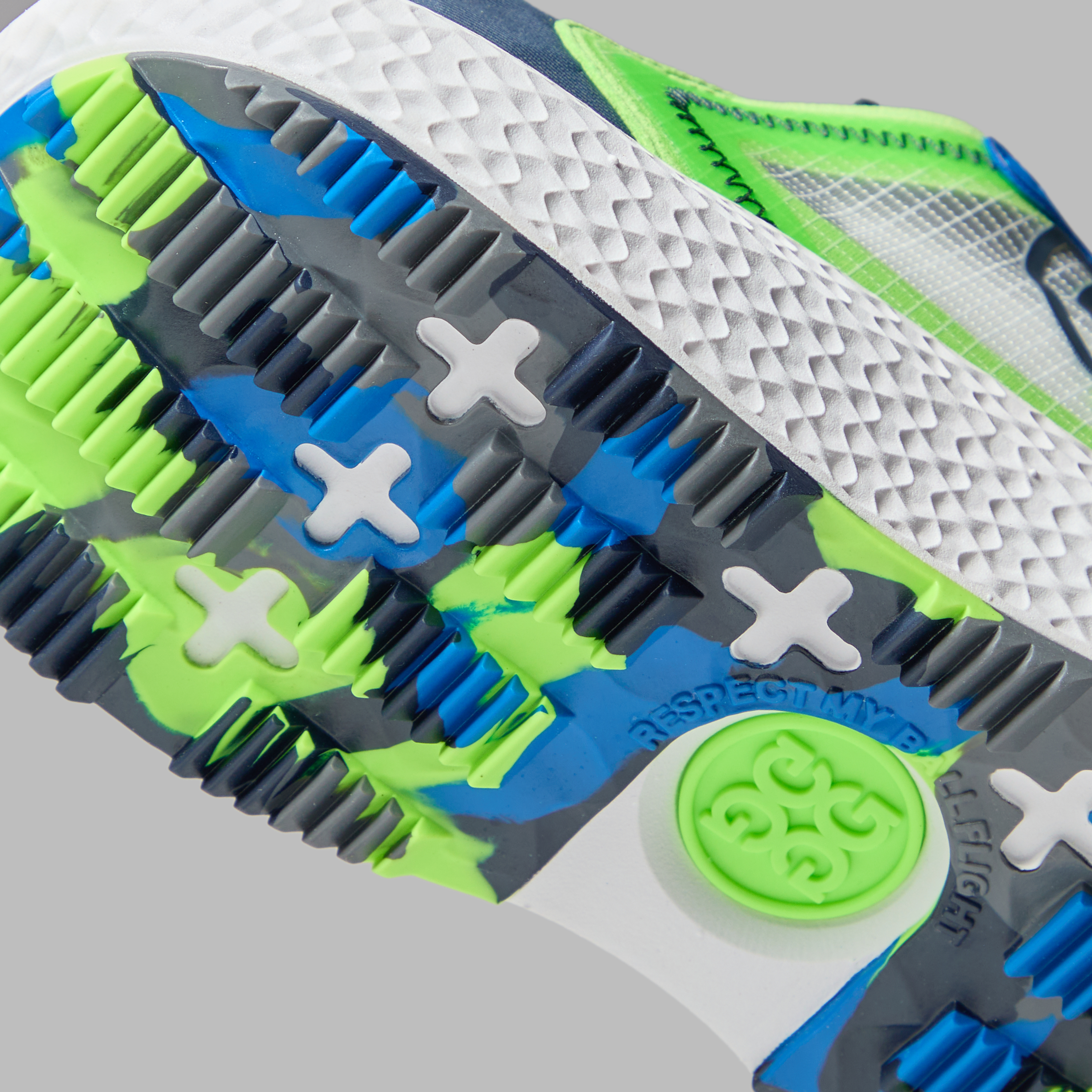 値下げ値下げG/FORE MG4x2スニーカー24.5cm G/FORE Mens Golf Shoes MG4X2 Blue Camo Golf Cross Trainers