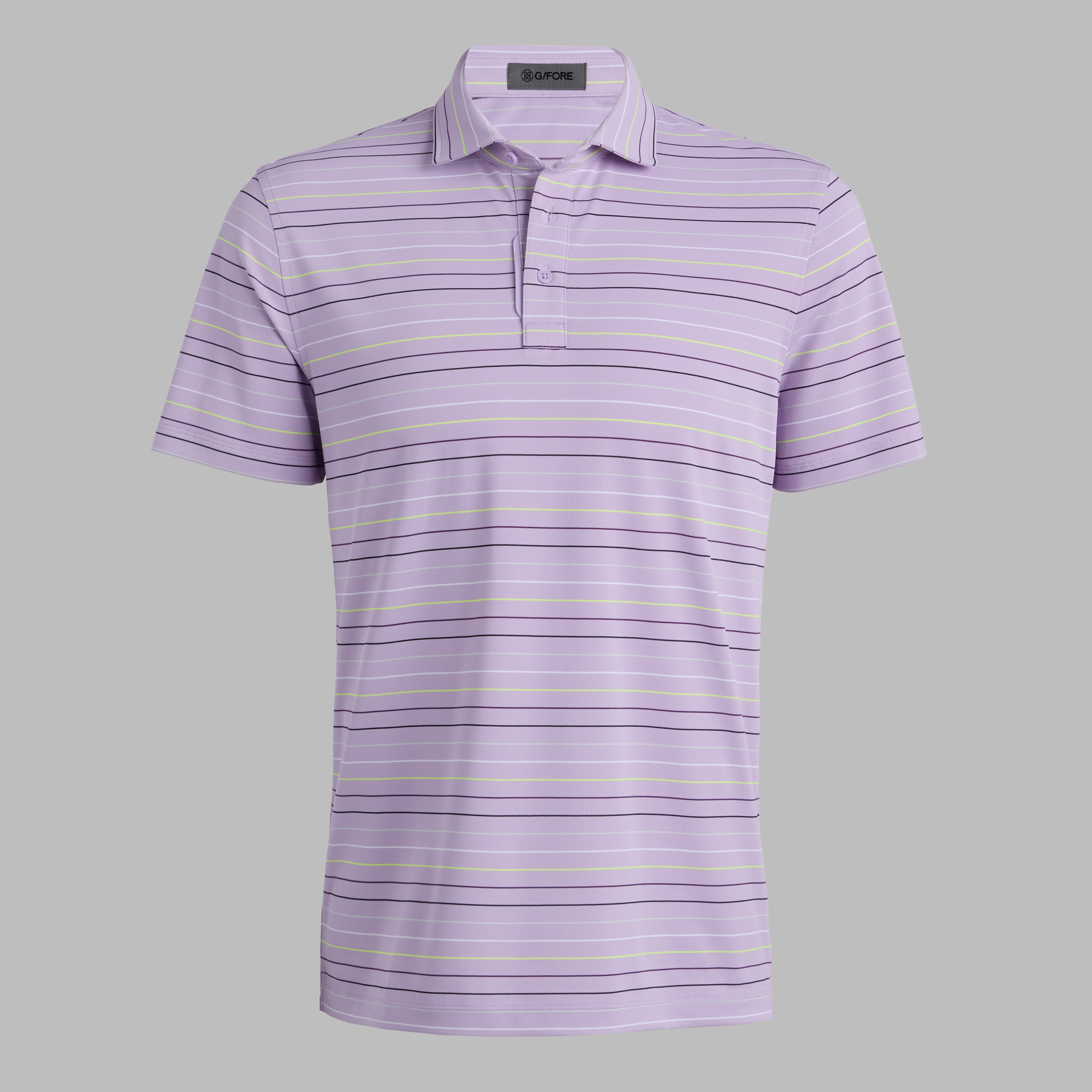 MULTI STRIPE TECH PIQUÉ PERFORMANCE POLO