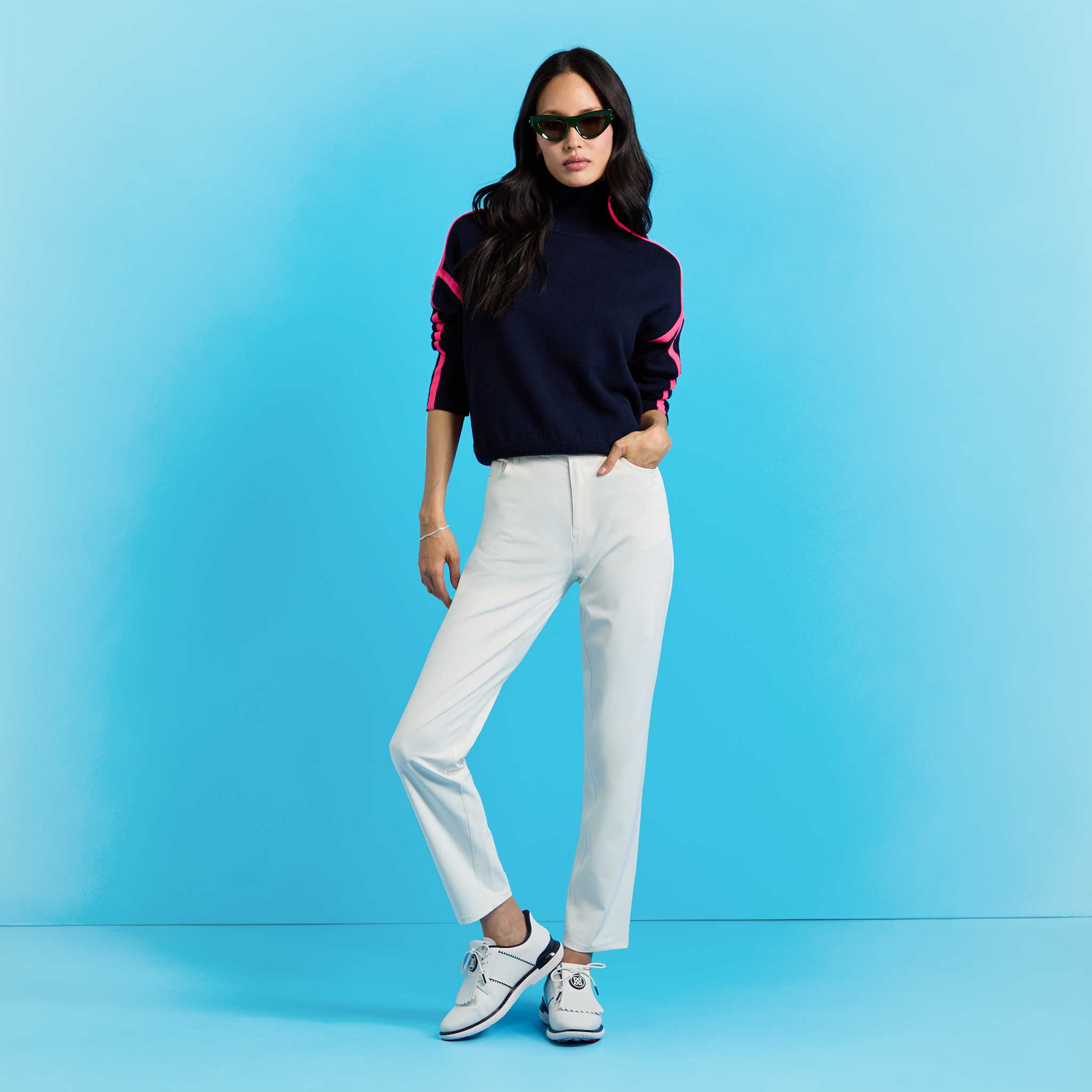 トップス SVEVO Superfine Merino 160's Turtle neck Merino Turtleneck Top | EILEEN FISHER