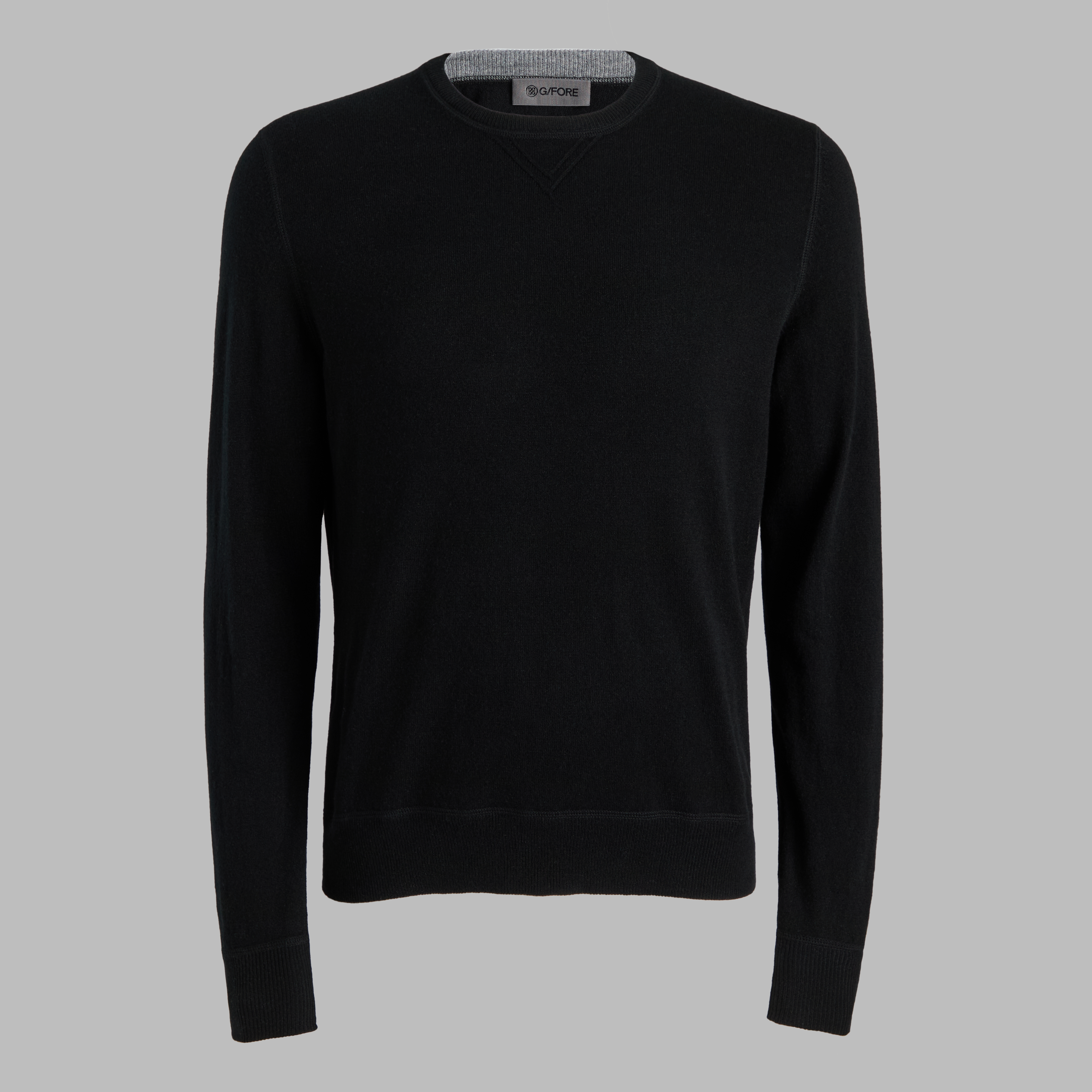 G/FORE ブラック セーター CAN BREAK 80 CASHMERE CREWNECK SWEATER | MEN'S SWEATERS | G/FORE