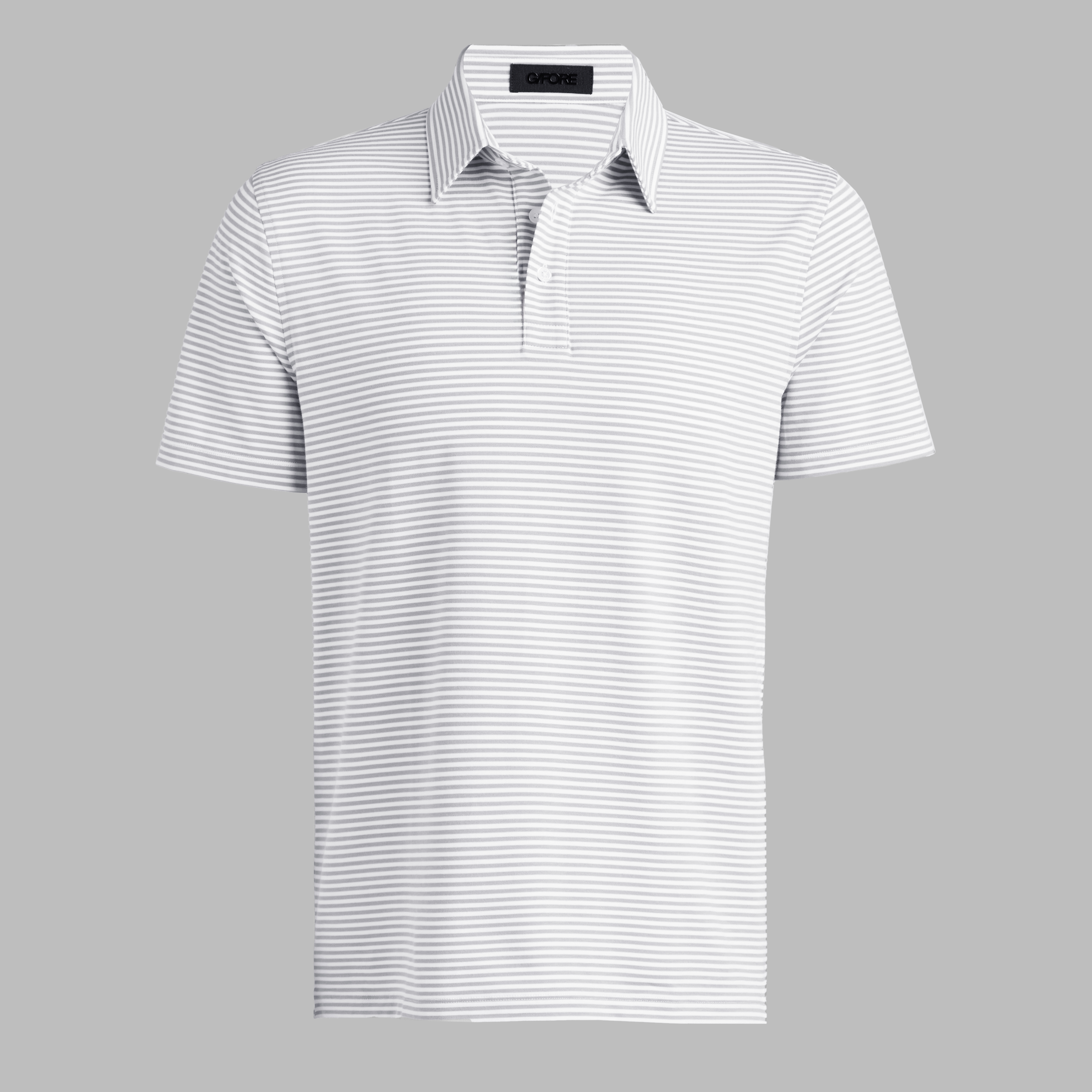 ALL PLAY STRIPE STRETCH KNIT POLO | MEN'S POLO SHIRTS | G/FORE