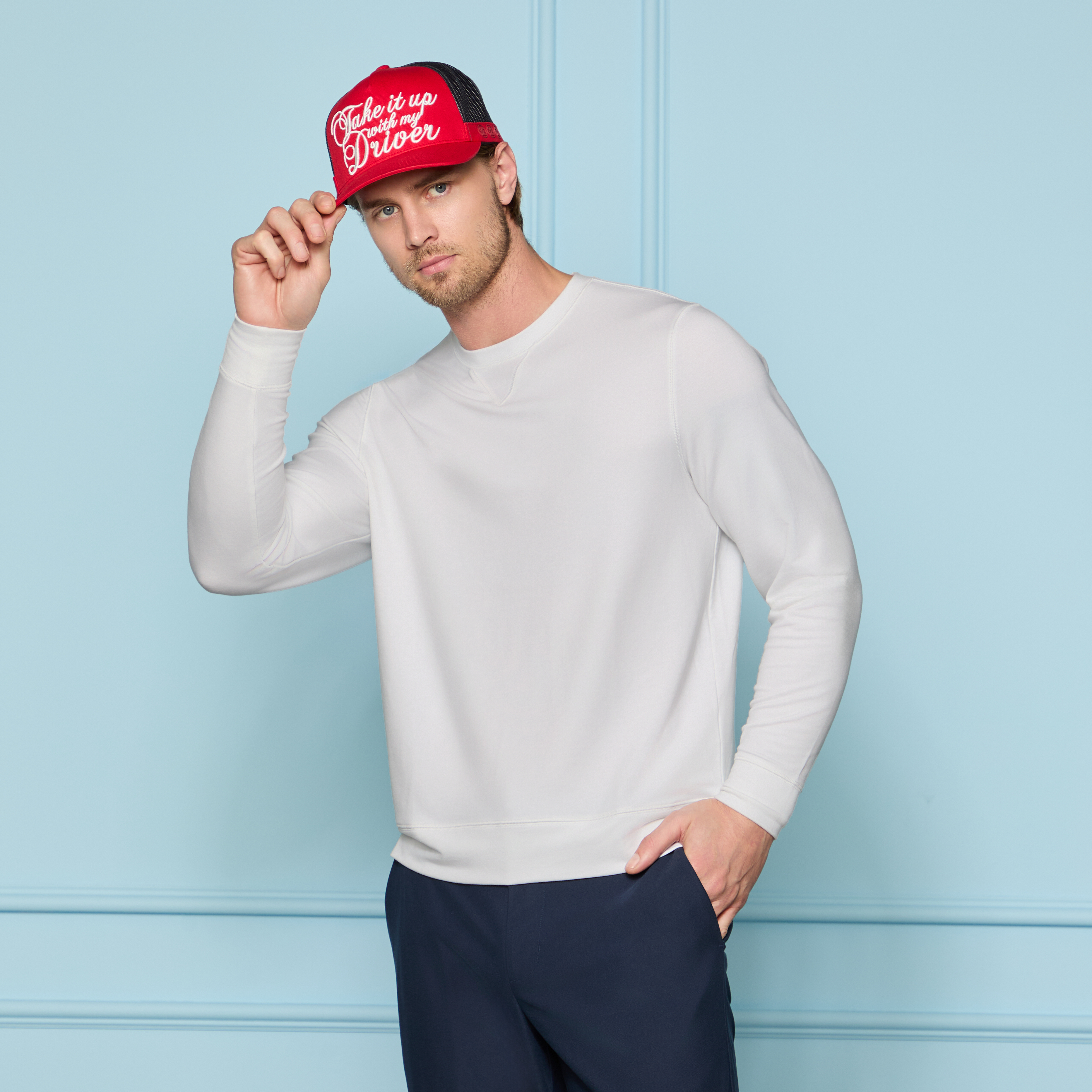 ALL PLAY TERRY CREWNECK | MEN'S PULLOVERS & QUARTER-ZIPS | G/FORE