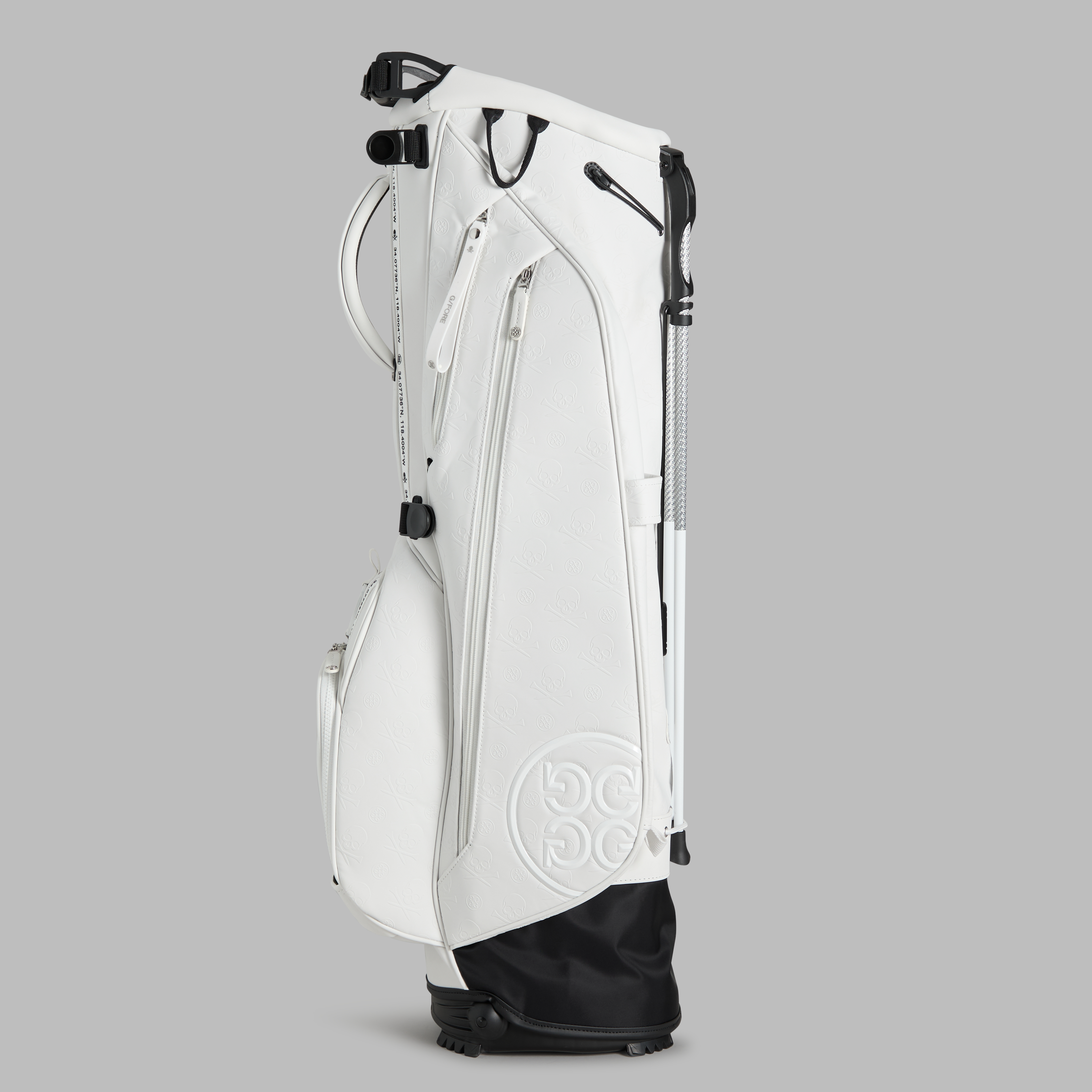 EMBOSSED SKULL & TEES DAYTONA CARRY GOLF BAG | GOLF BAGS FOR MEN