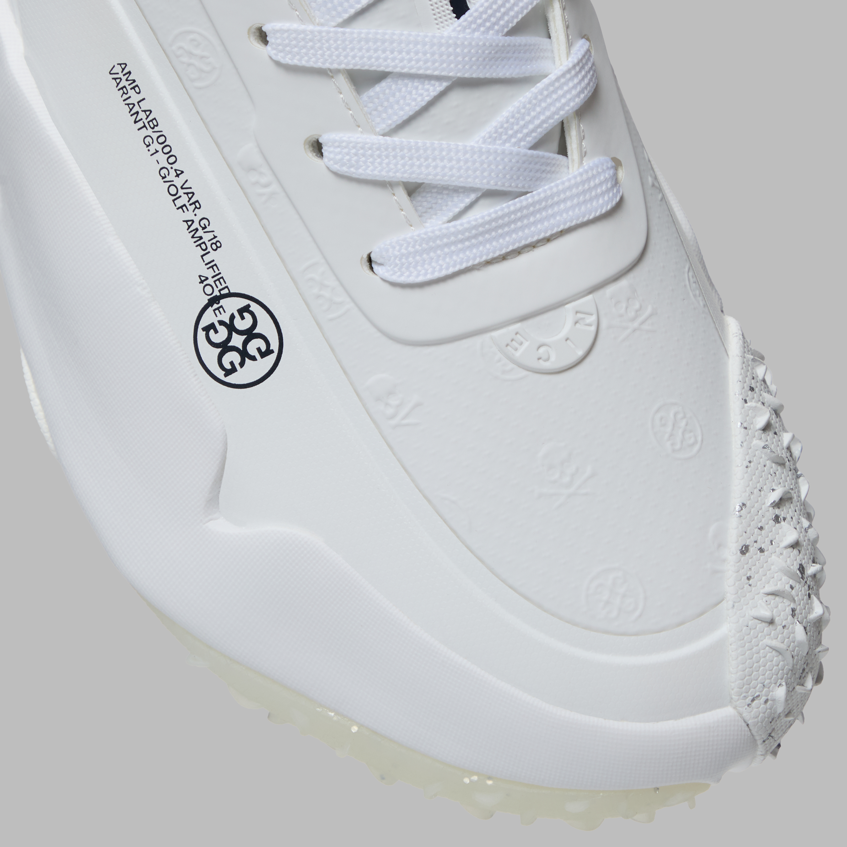 LTD RELEASE G/18 EMBOSSED SKULL & TEES GOLF SHOE | MEN'S